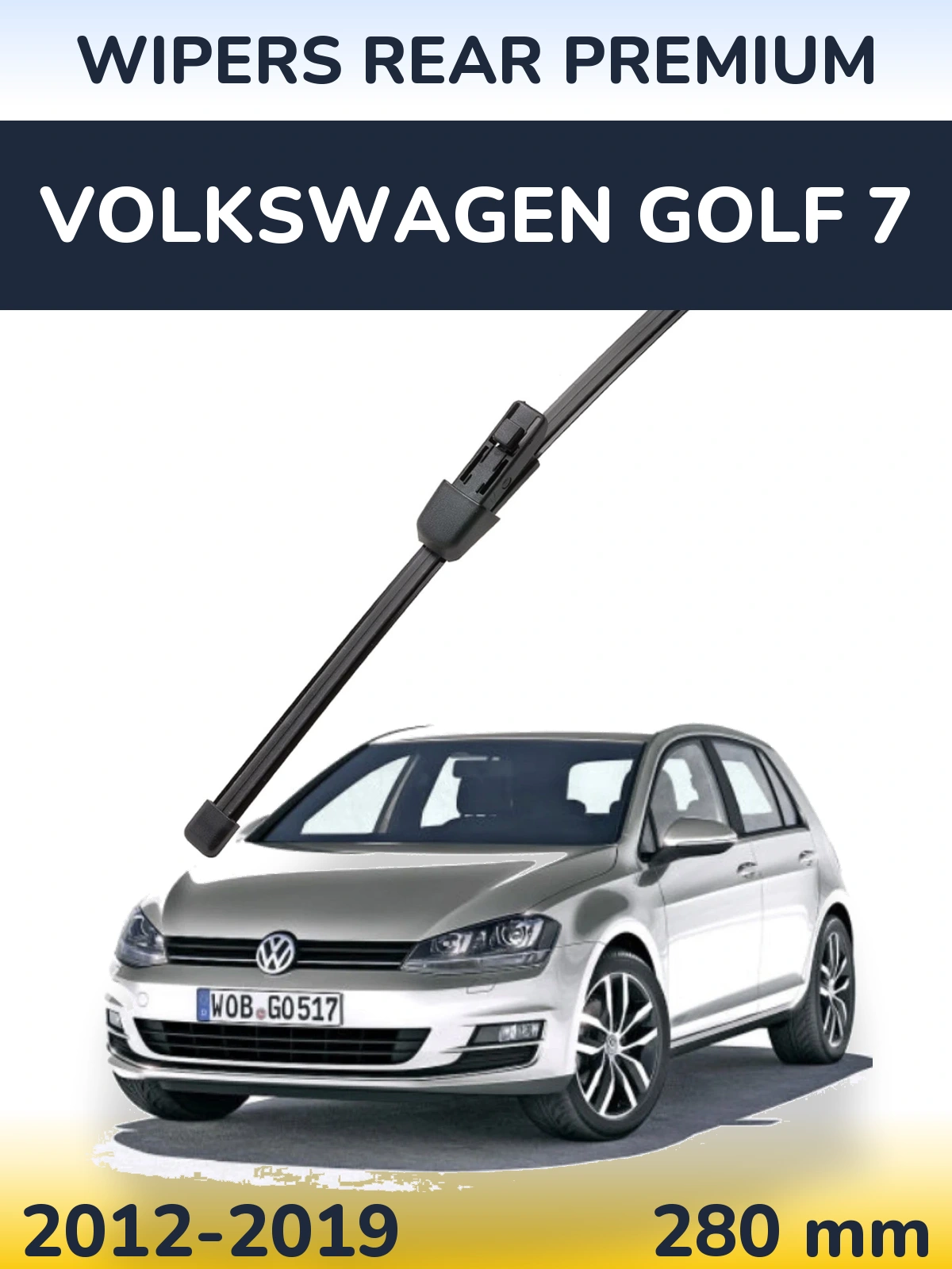 Ștergătoare WIPERS REAR PREMIUM pentru Volkswagen Golf 7