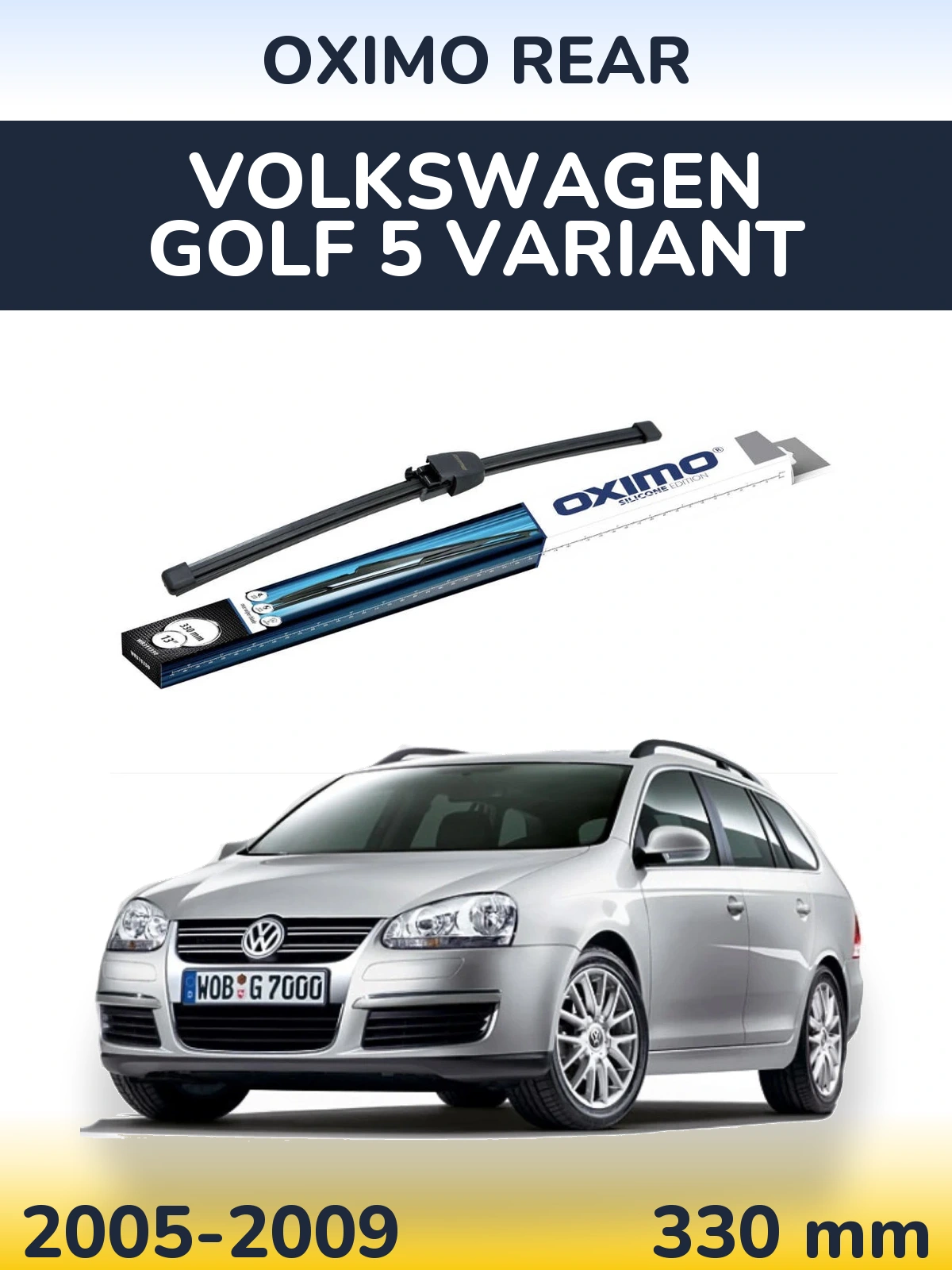Ștergătoare Oximo Rear pentru Volkswagen Golf 5 Variant