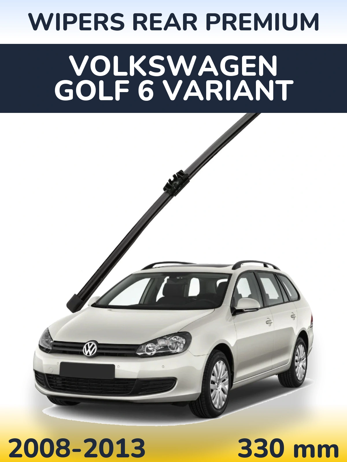 Ștergătoare WIPERS REAR PREMIUM pentru Volkswagen Golf 6 Variant