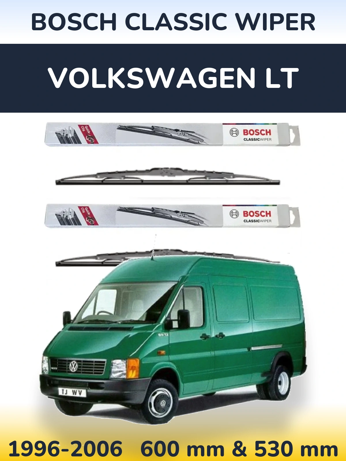 Ștergătoare BOSCH Classic Wiper pentru Volkswagen LT