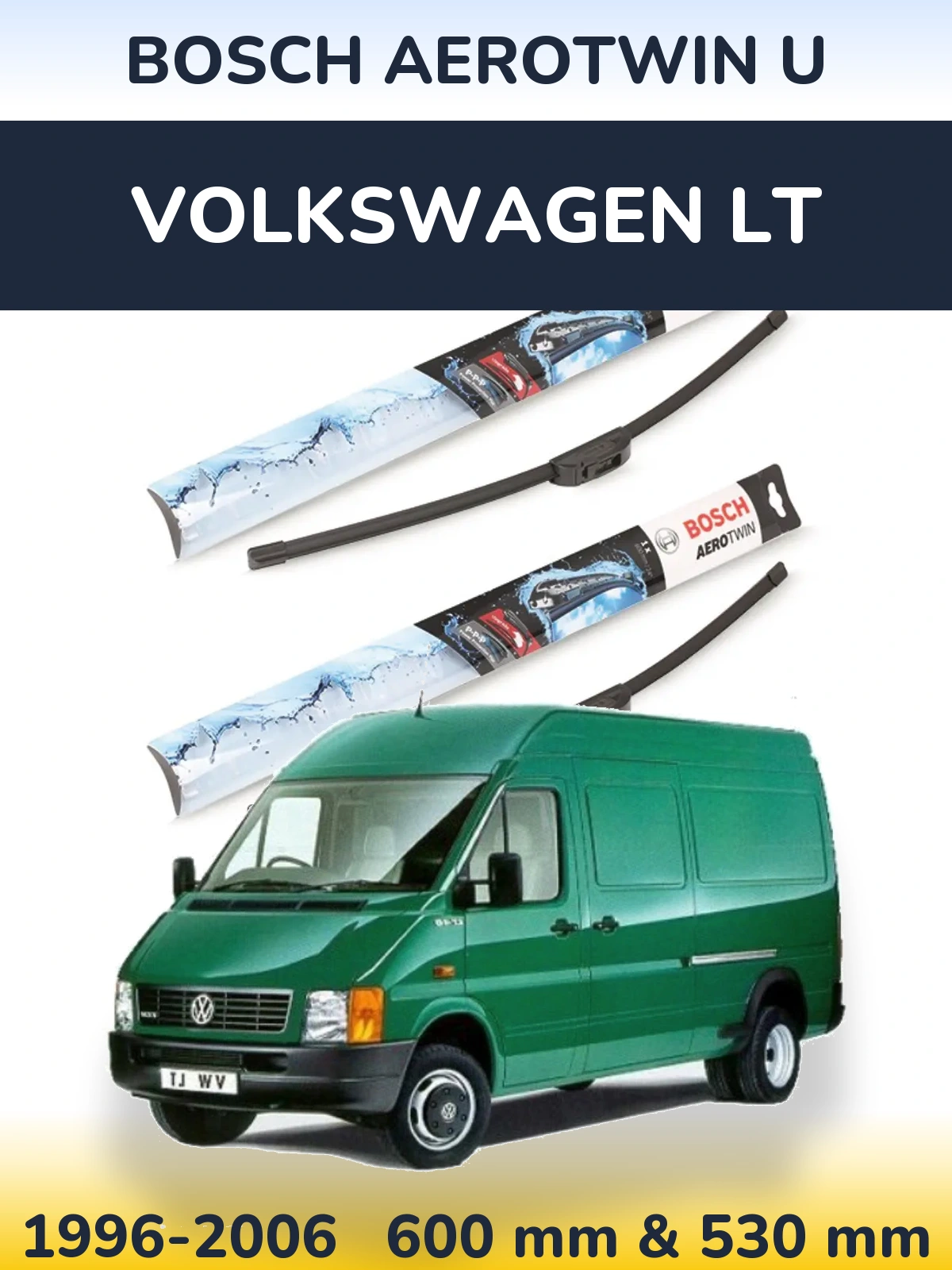 Ștergătoare BOSCH AeroTwin U pentru Volkswagen LT