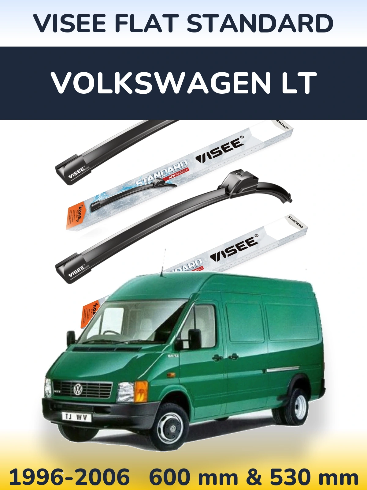 Ștergătoare VISEE FLAT STANDARD pentru Volkswagen LT
