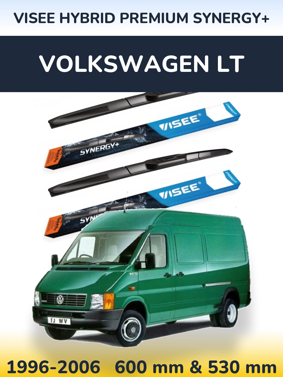 Ștergătoare VISEE HYBRID PREMIUM SYNERGY+ pentru Volkswagen LT