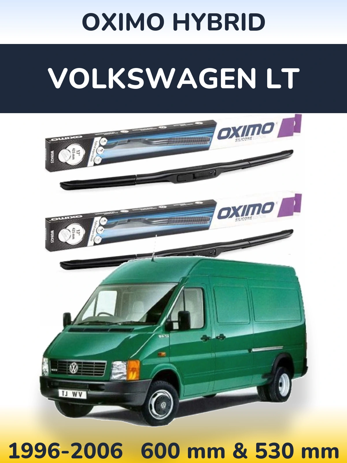 Ștergătoare Oximo Hybrid pentru Volkswagen LT