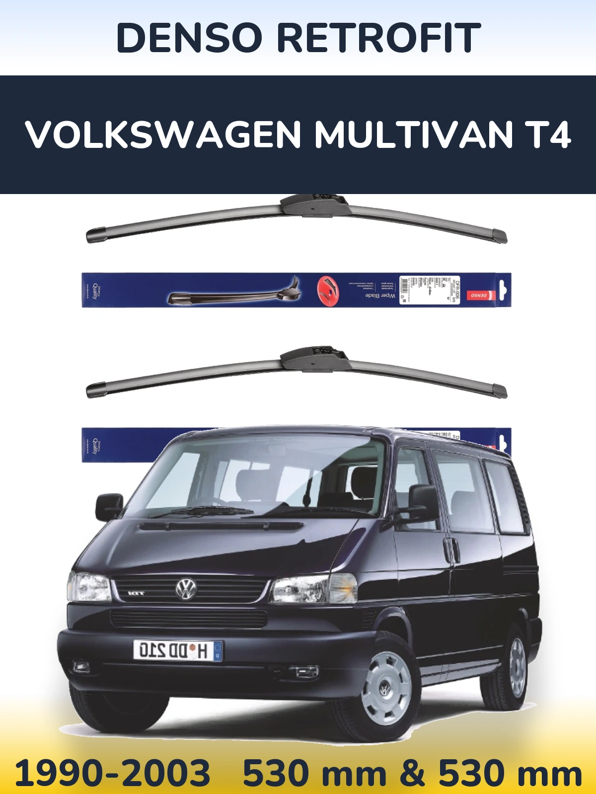 Ștergătoare Denso Retrofit pentru Volkswagen Multivan T4