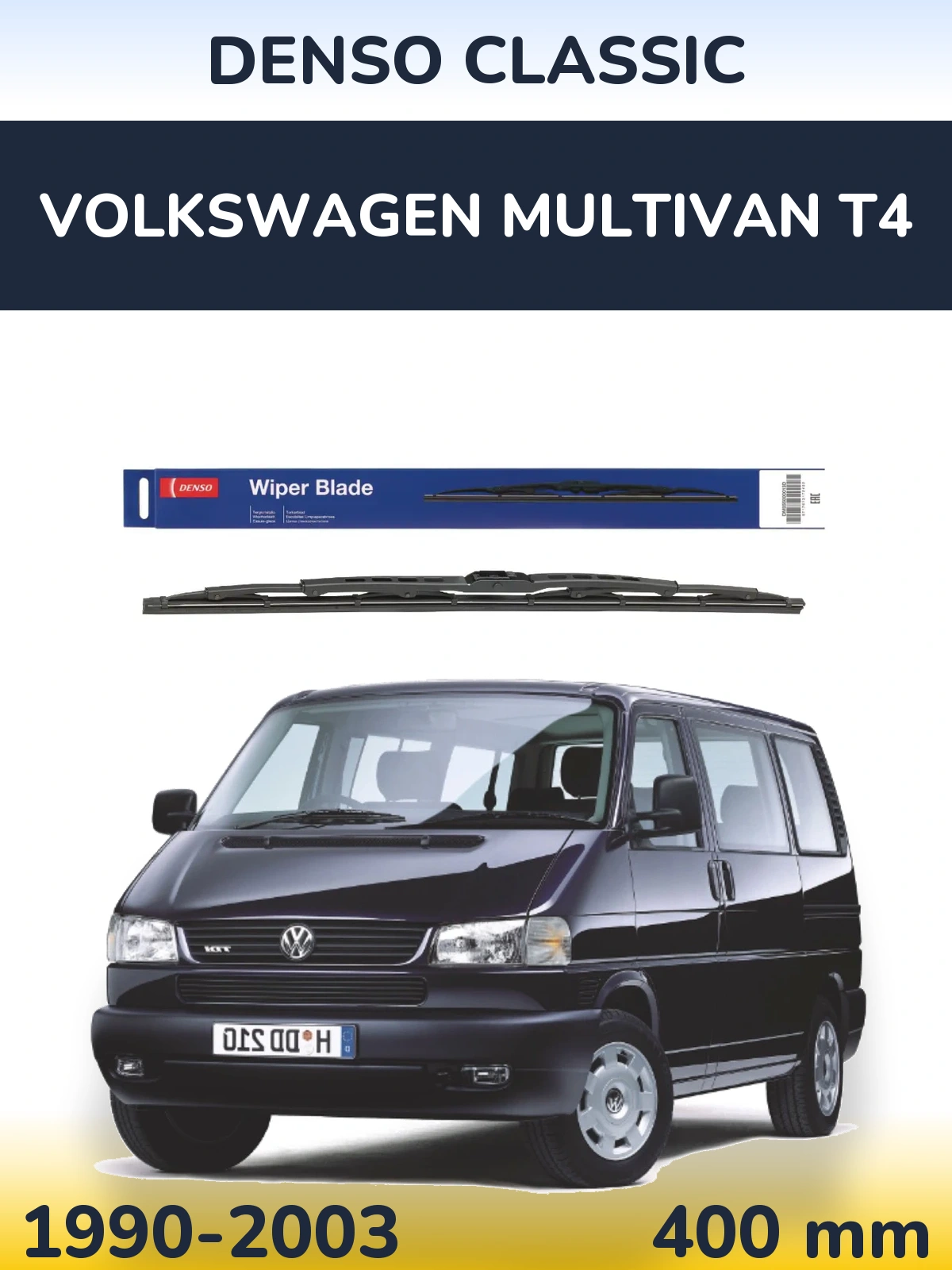 Ștergătoare Denso Classic pentru Volkswagen Multivan T4