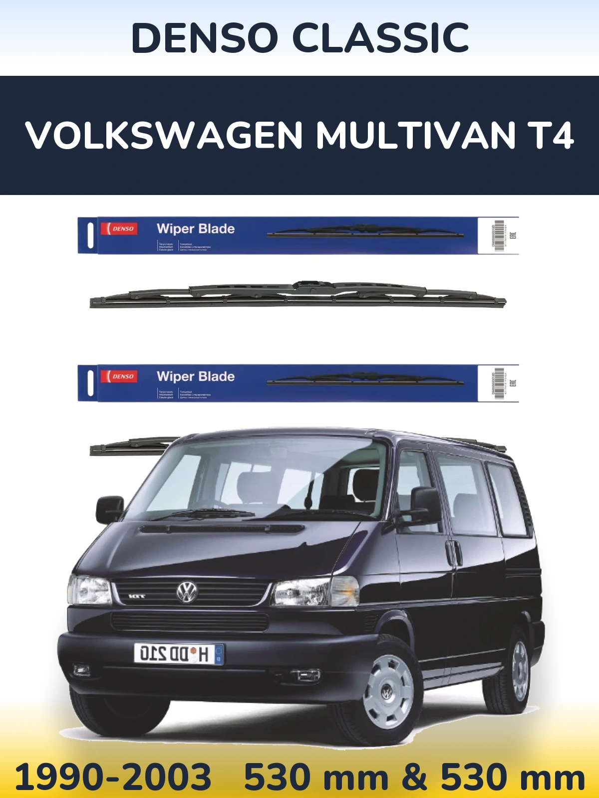 Ștergătoare Denso Classic pentru Volkswagen Multivan T4