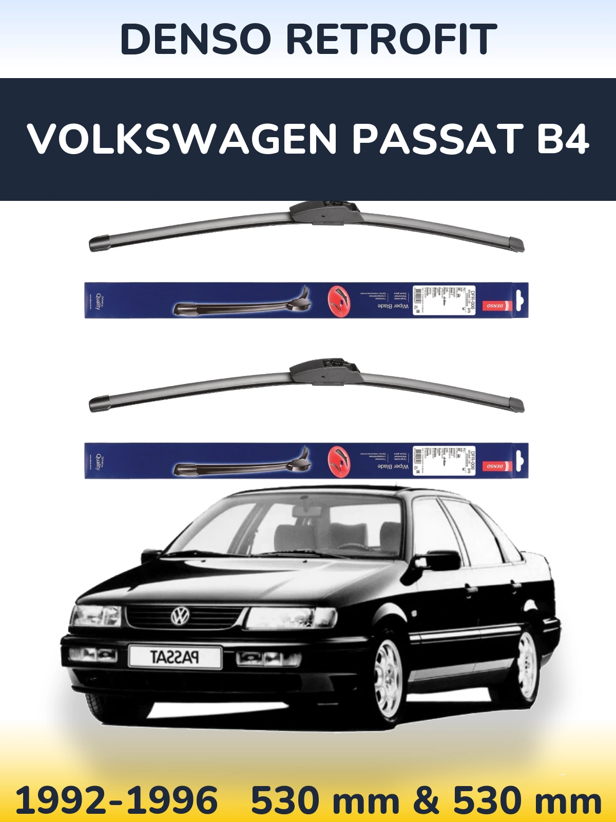 Ștergătoare Denso Retrofit pentru Volkswagen Passat B4