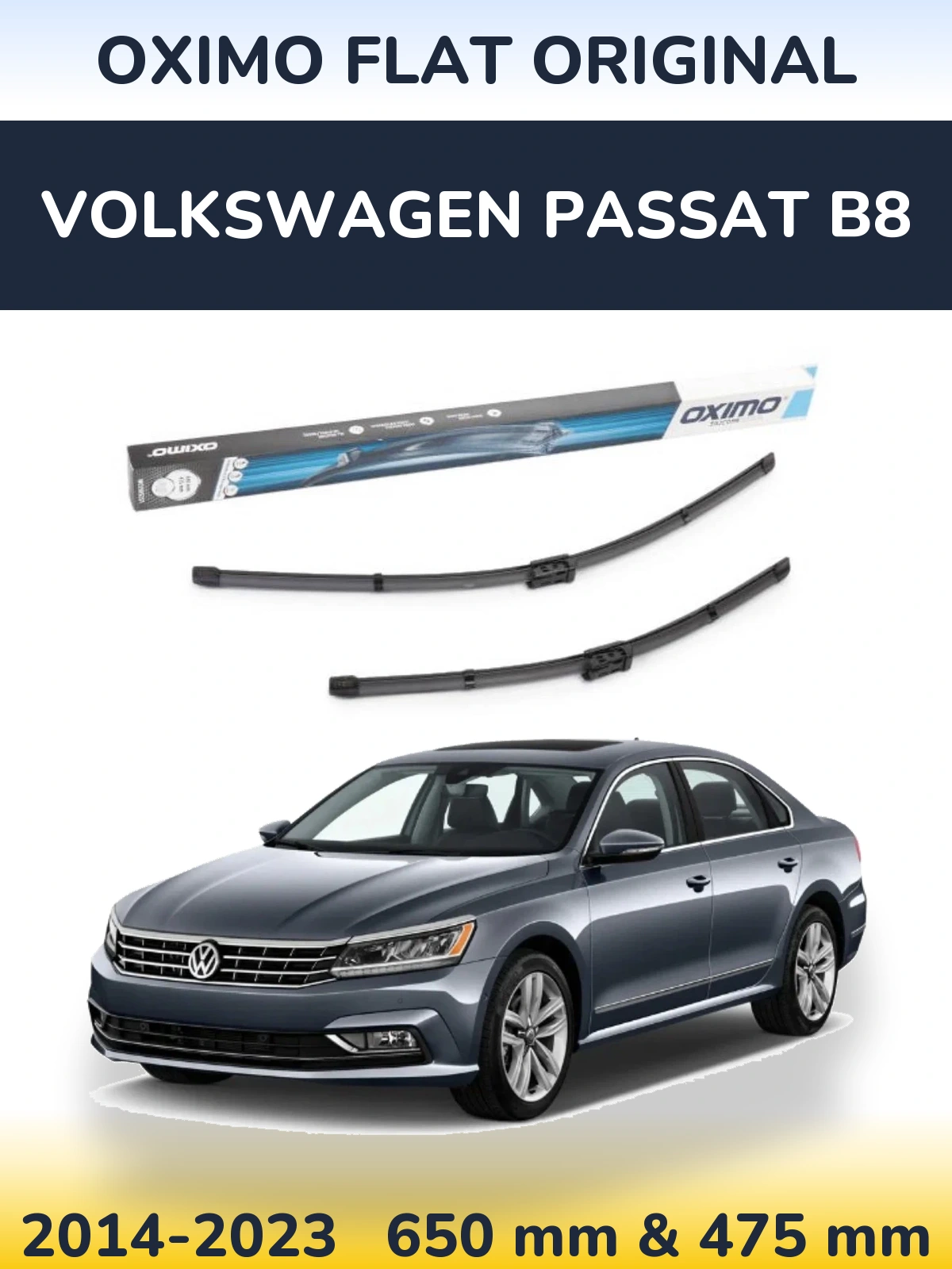 Ștergătoare Oximo Flat Original pentru Volkswagen Passat B8