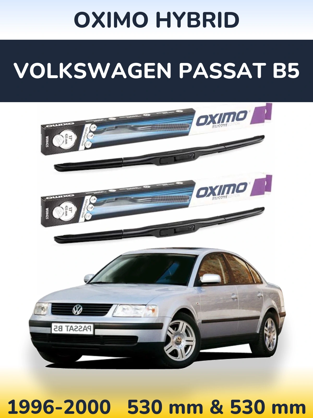 Ștergătoare Oximo Hybrid pentru Volkswagen Passat B5