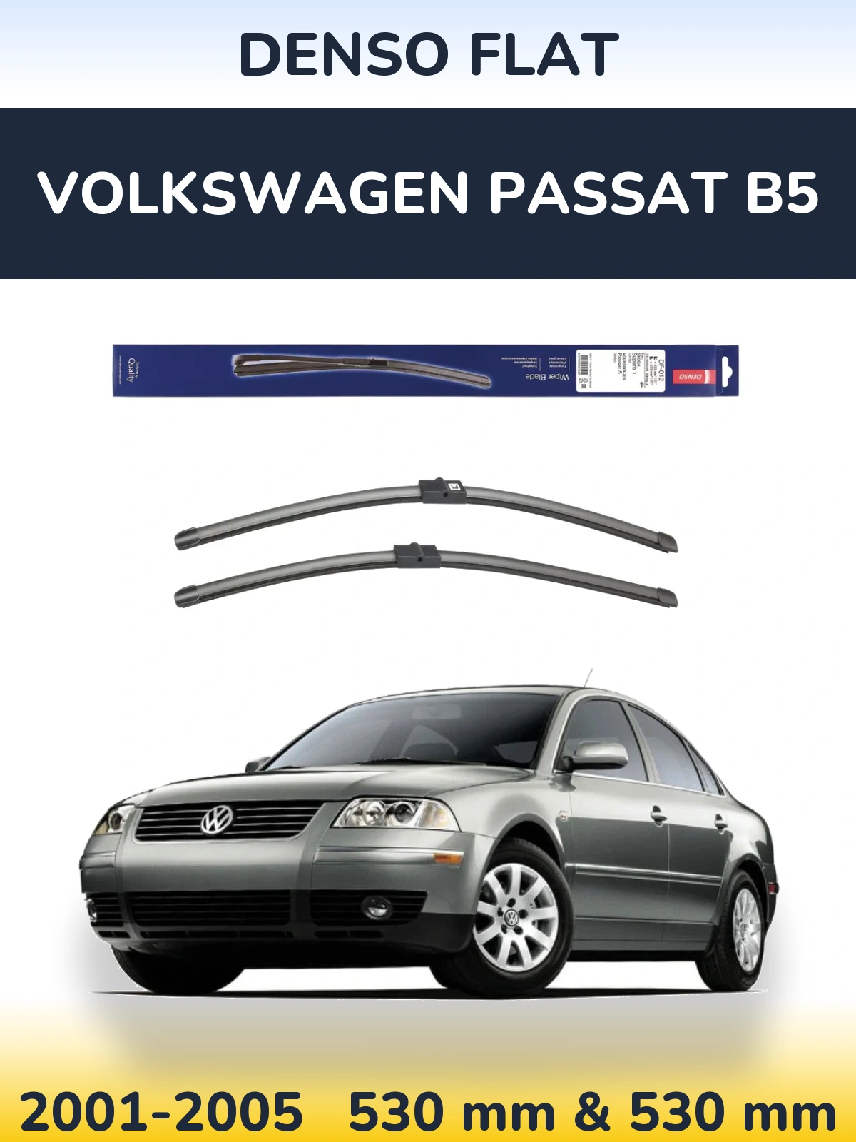 Ștergătoare Denso Flat pentru Volkswagen Passat B5