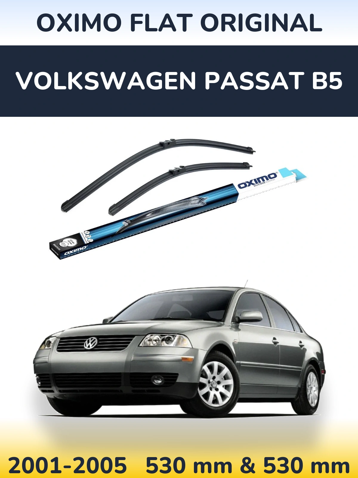 Ștergătoare Oximo Flat Original pentru Volkswagen Passat B5