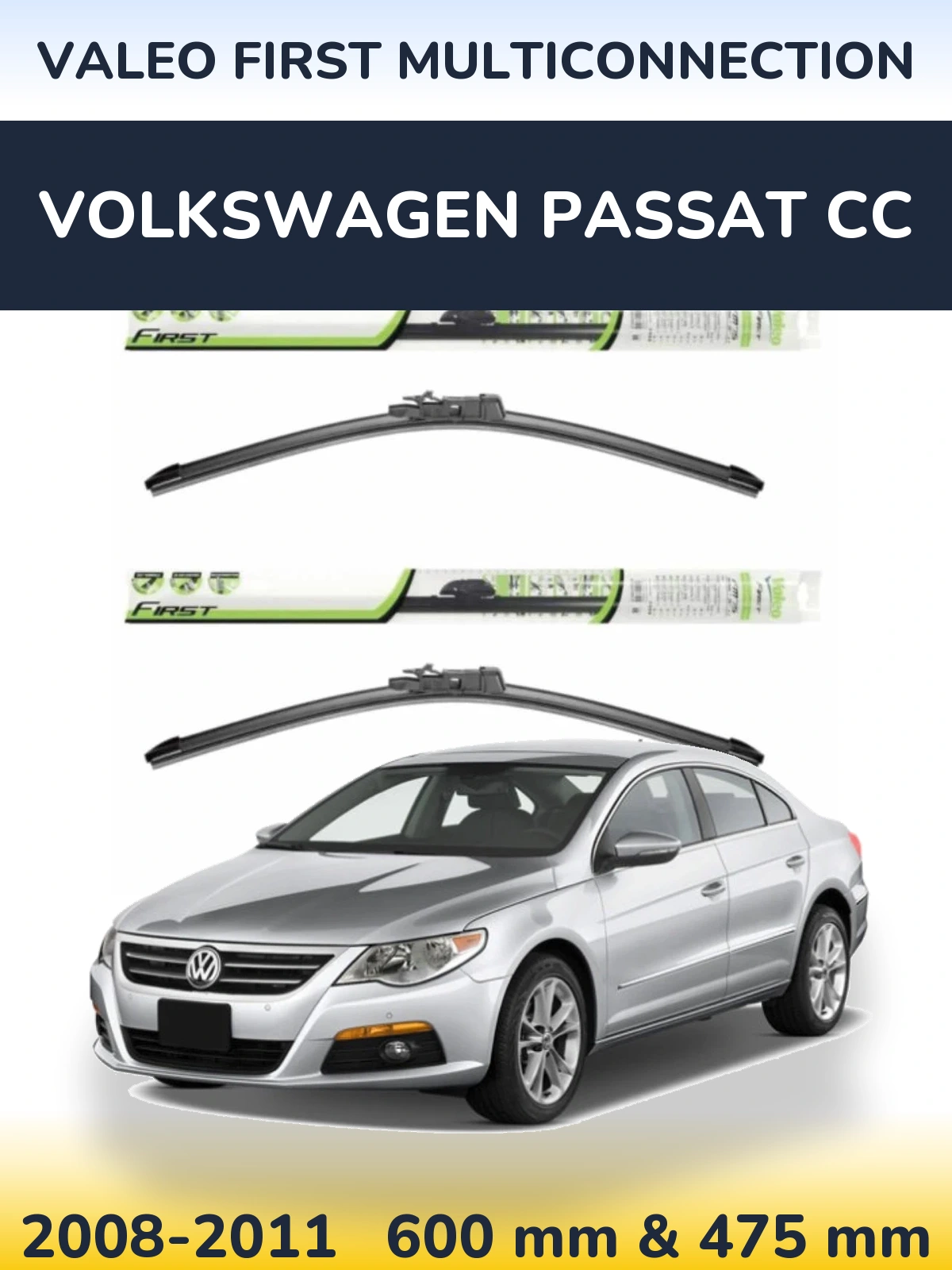 Ștergătoare Valeo First MultiConnection pentru Volkswagen Passat CC