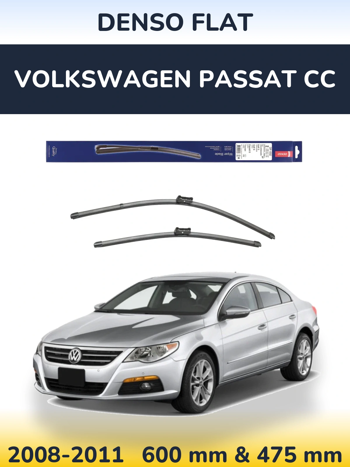 Ștergătoare Denso Flat pentru Volkswagen Passat CC