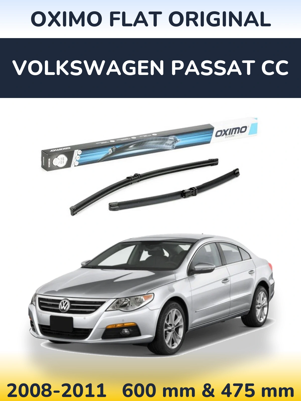 Ștergătoare Oximo Flat Original pentru Volkswagen Passat CC
