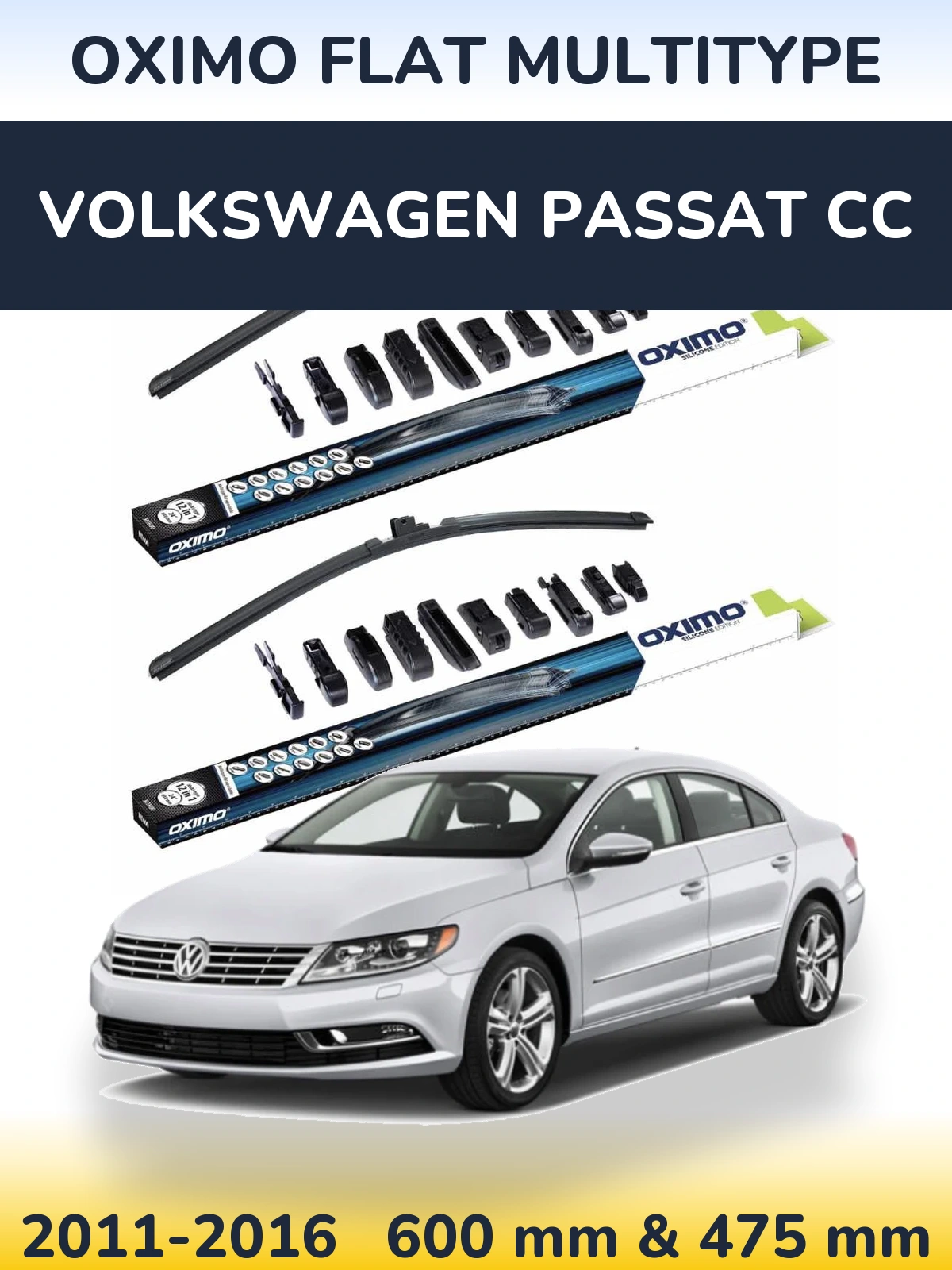 Ștergătoare Oximo Flat MultiTipe pentru Volkswagen Passat CC