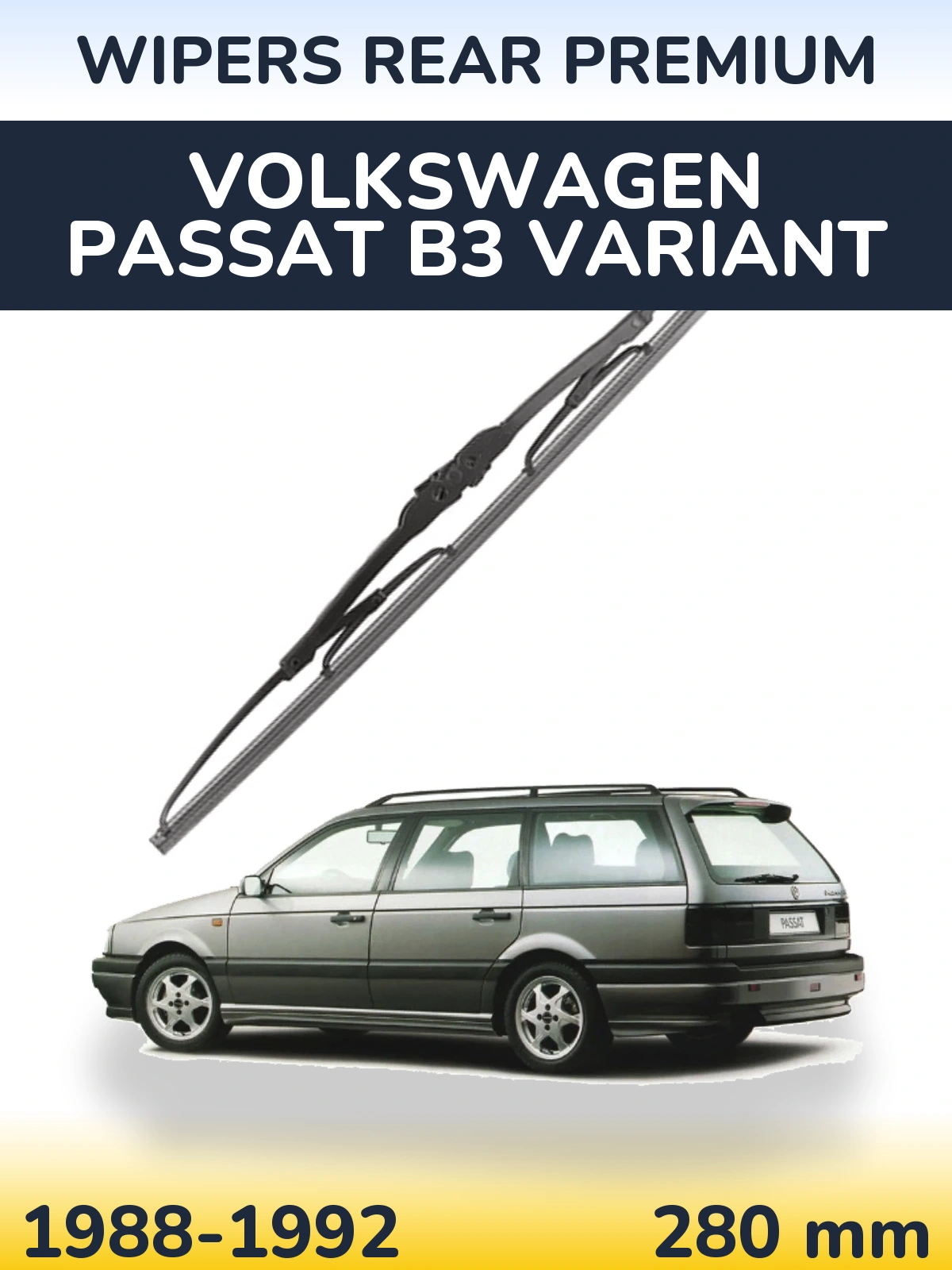 Ștergătoare WIPERS REAR PREMIUM pentru Volkswagen Passat B3 Variant