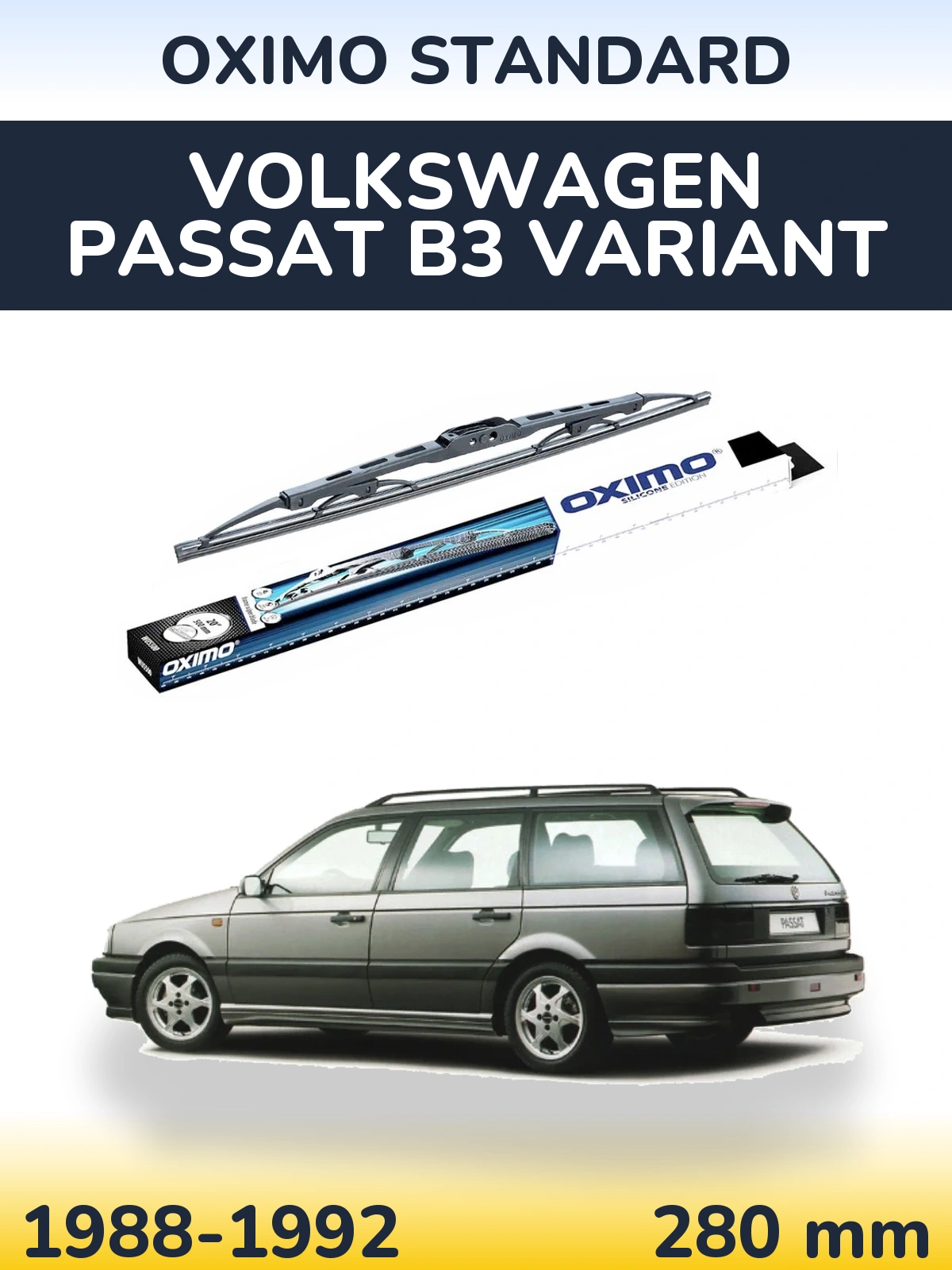 Ștergătoare Oximo Standard pentru Volkswagen Passat B3 Variant