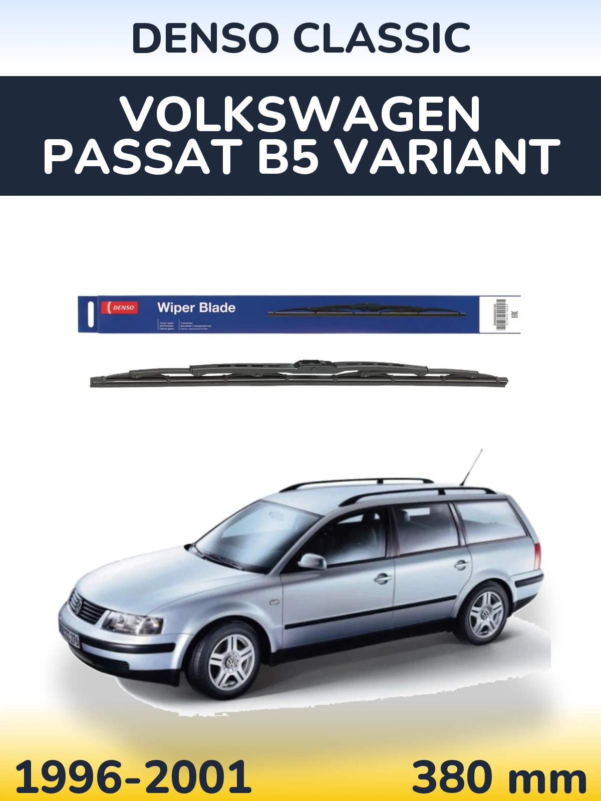 Ștergătoare Denso Classic pentru Volkswagen Passat B5 Variant