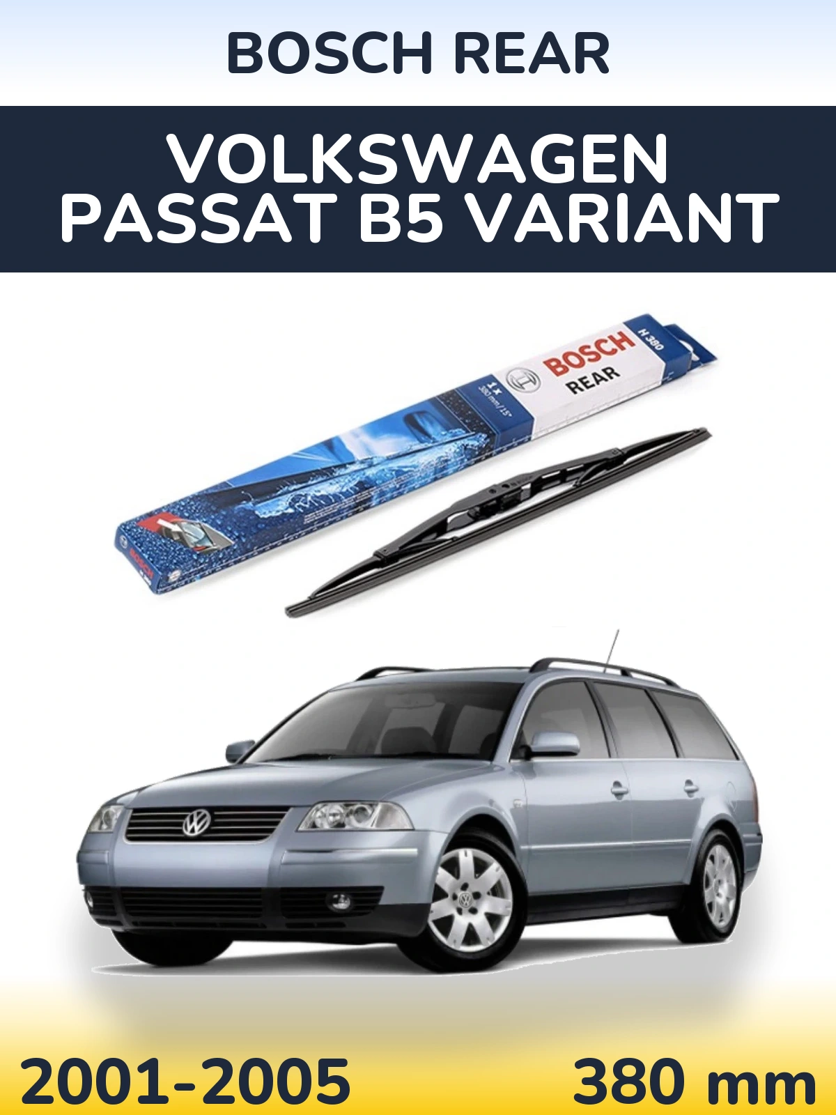 Ștergătoare BOSCH Rear pentru Volkswagen Passat B5 Variant