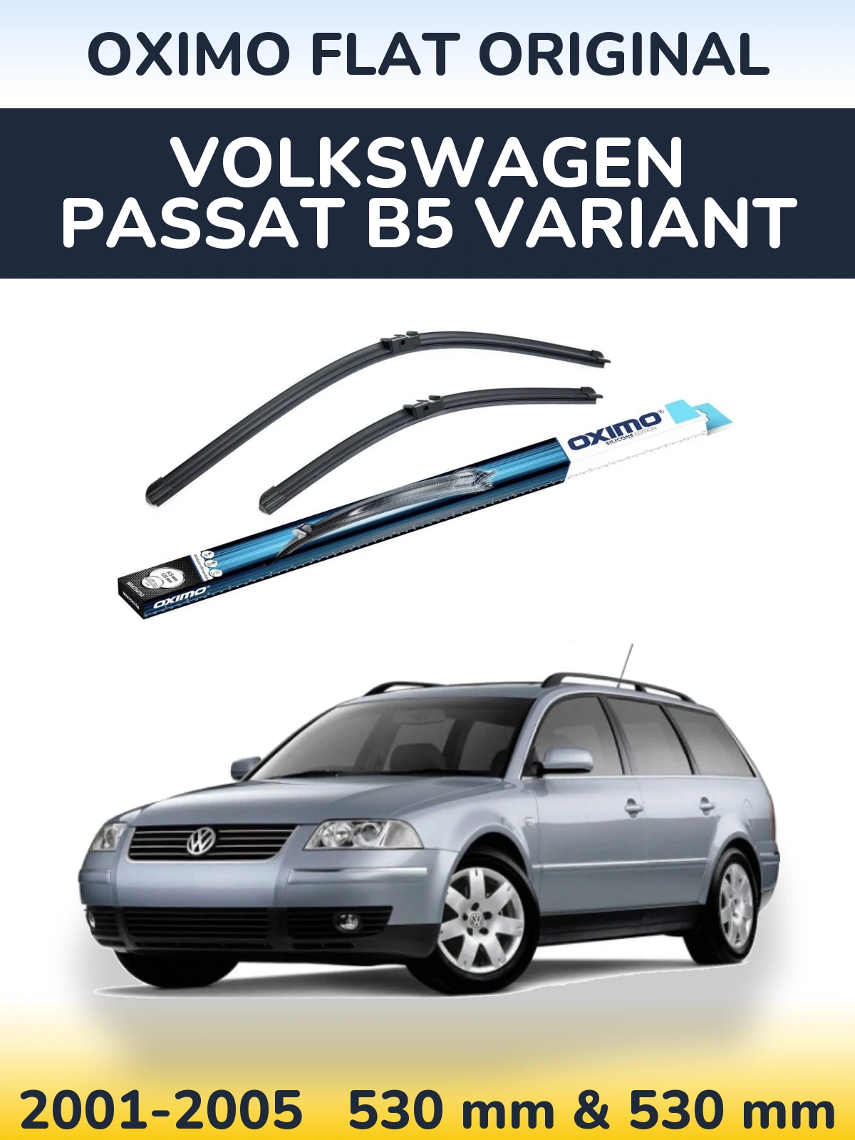 Ștergătoare Oximo Flat Original pentru Volkswagen Passat B5 Variant