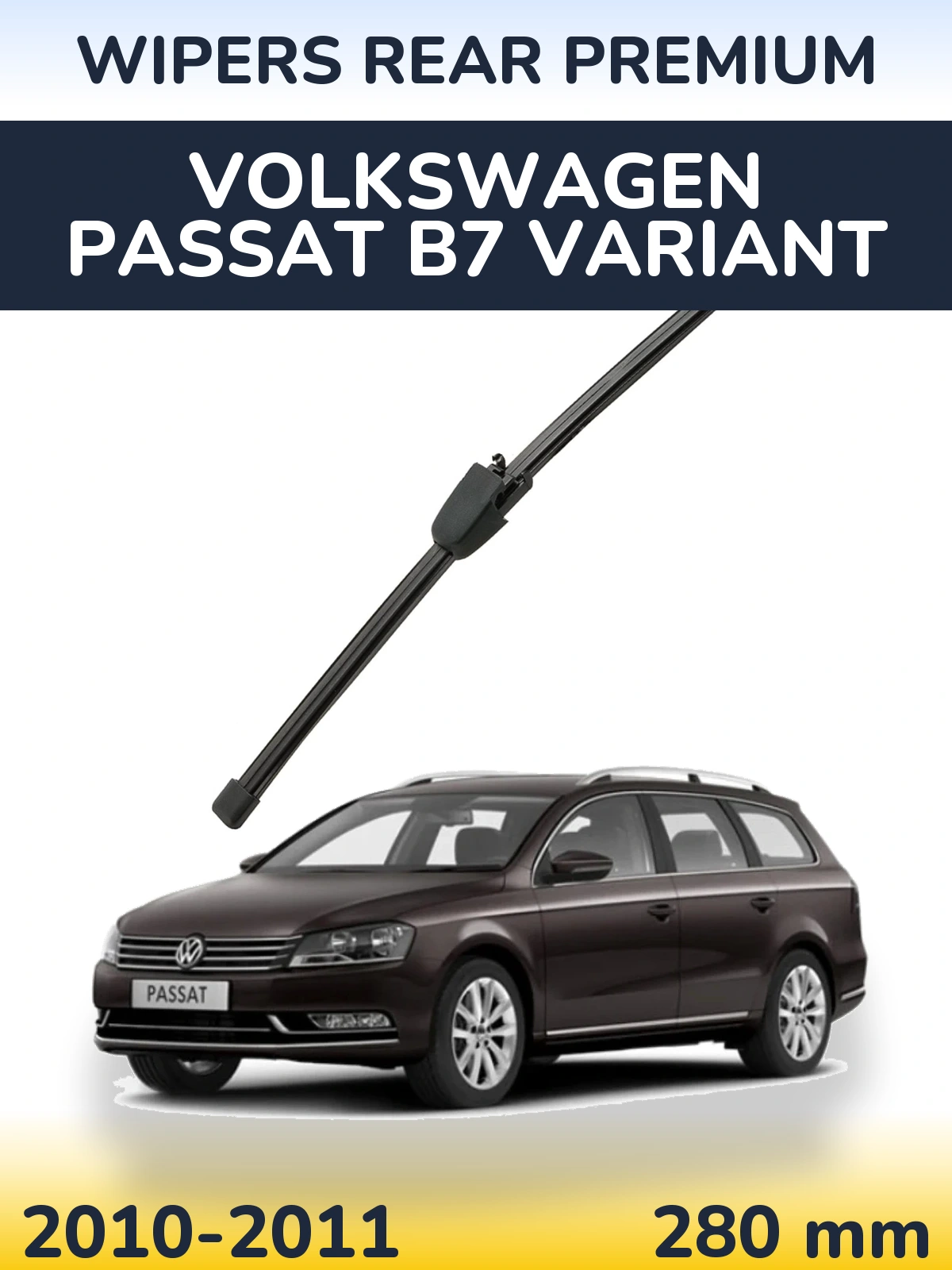 Ștergătoare WIPERS REAR PREMIUM pentru Volkswagen Passat B7 Variant