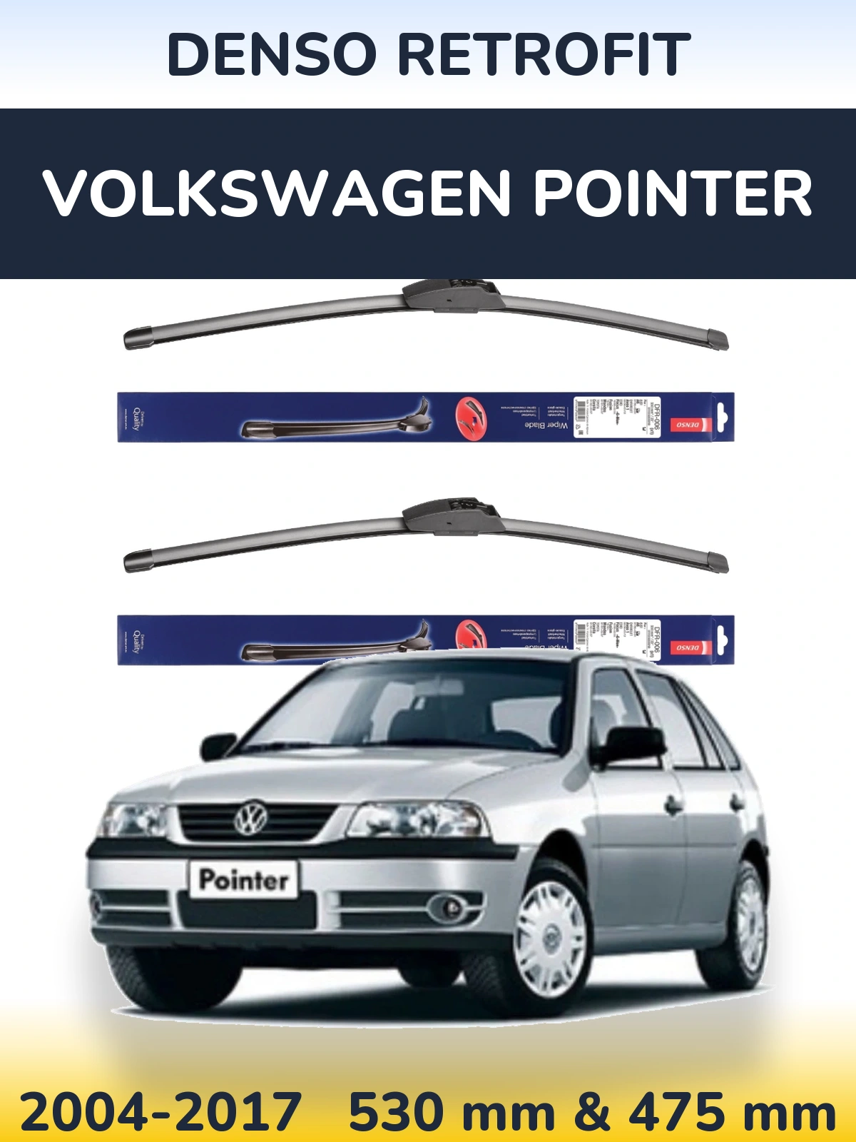 Ștergătoare Denso Retrofit pentru Volkswagen Pointer