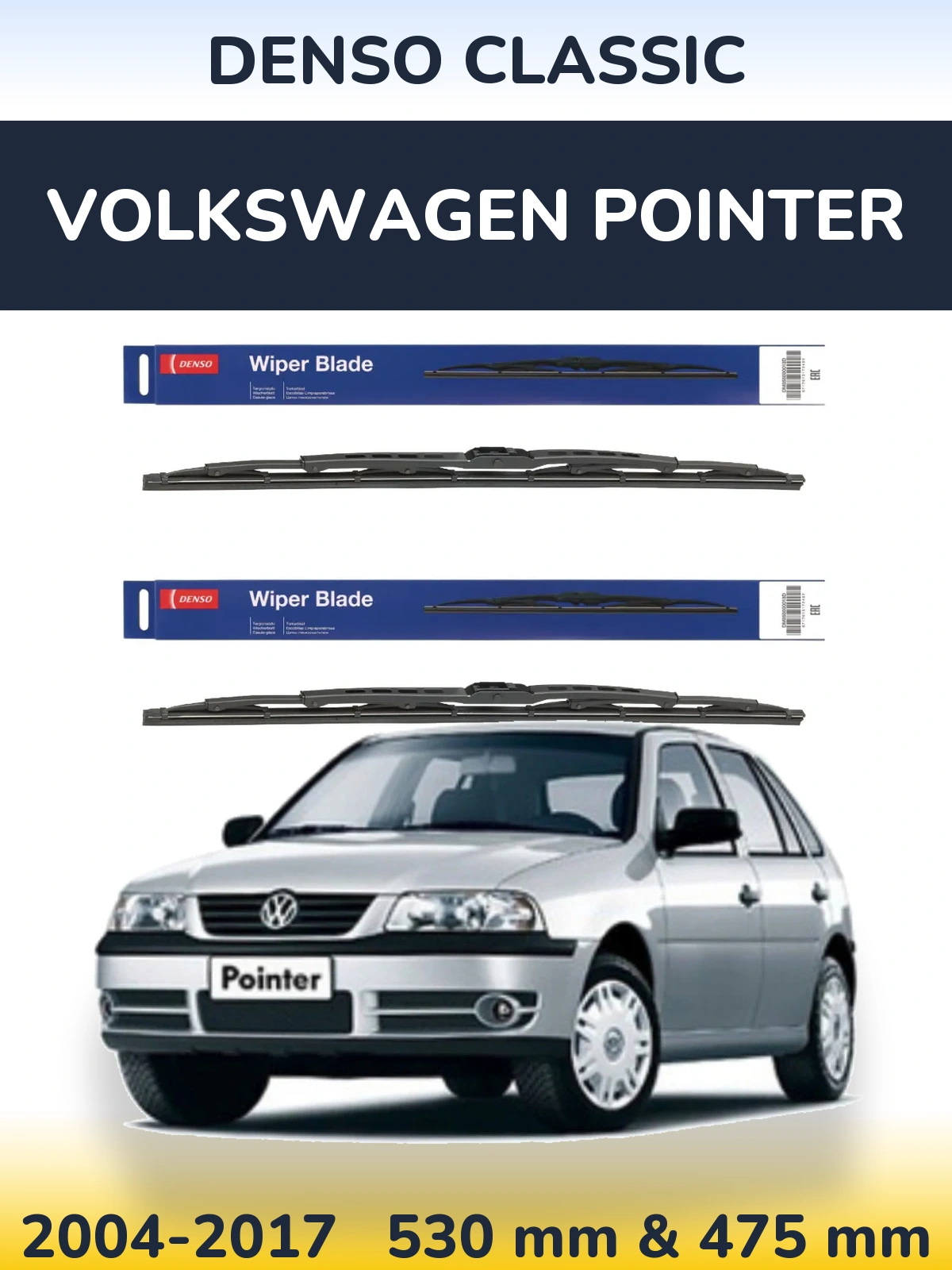 Ștergătoare Denso Classic pentru Volkswagen Pointer