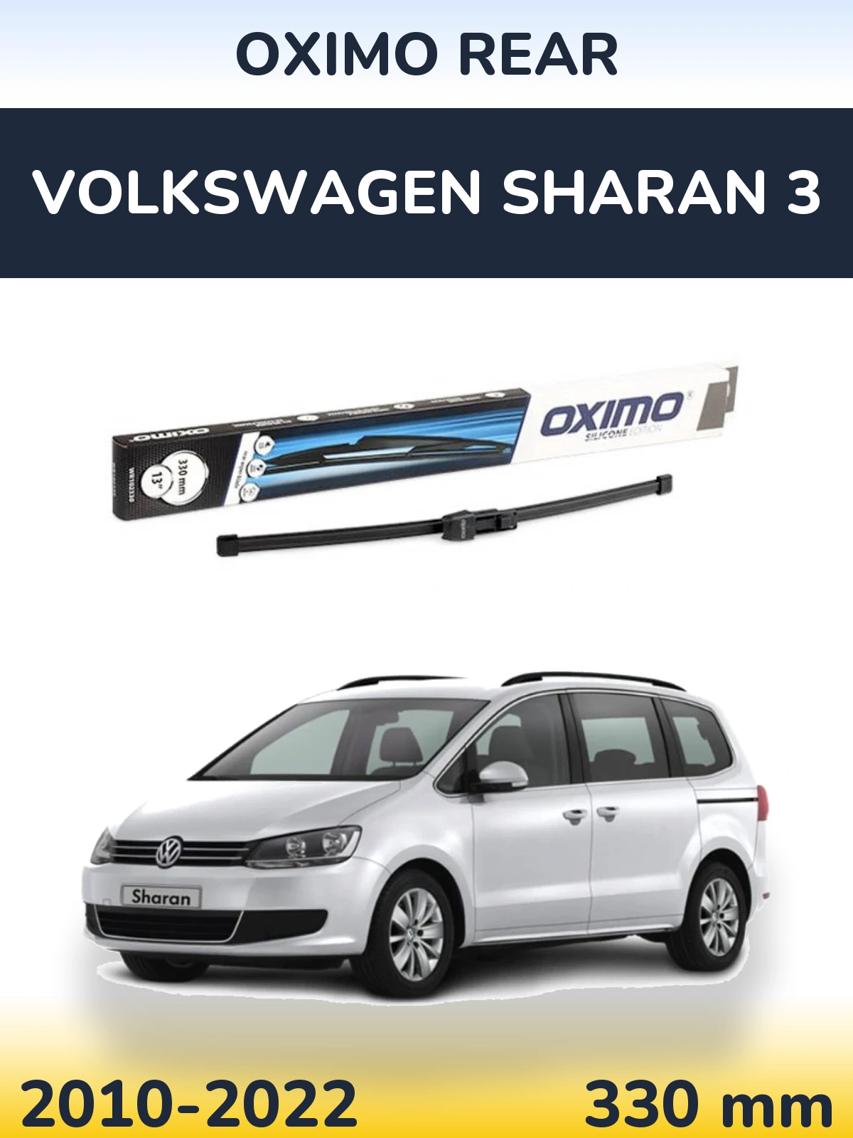 Ștergătoare Oximo Rear pentru Volkswagen Sharan 3