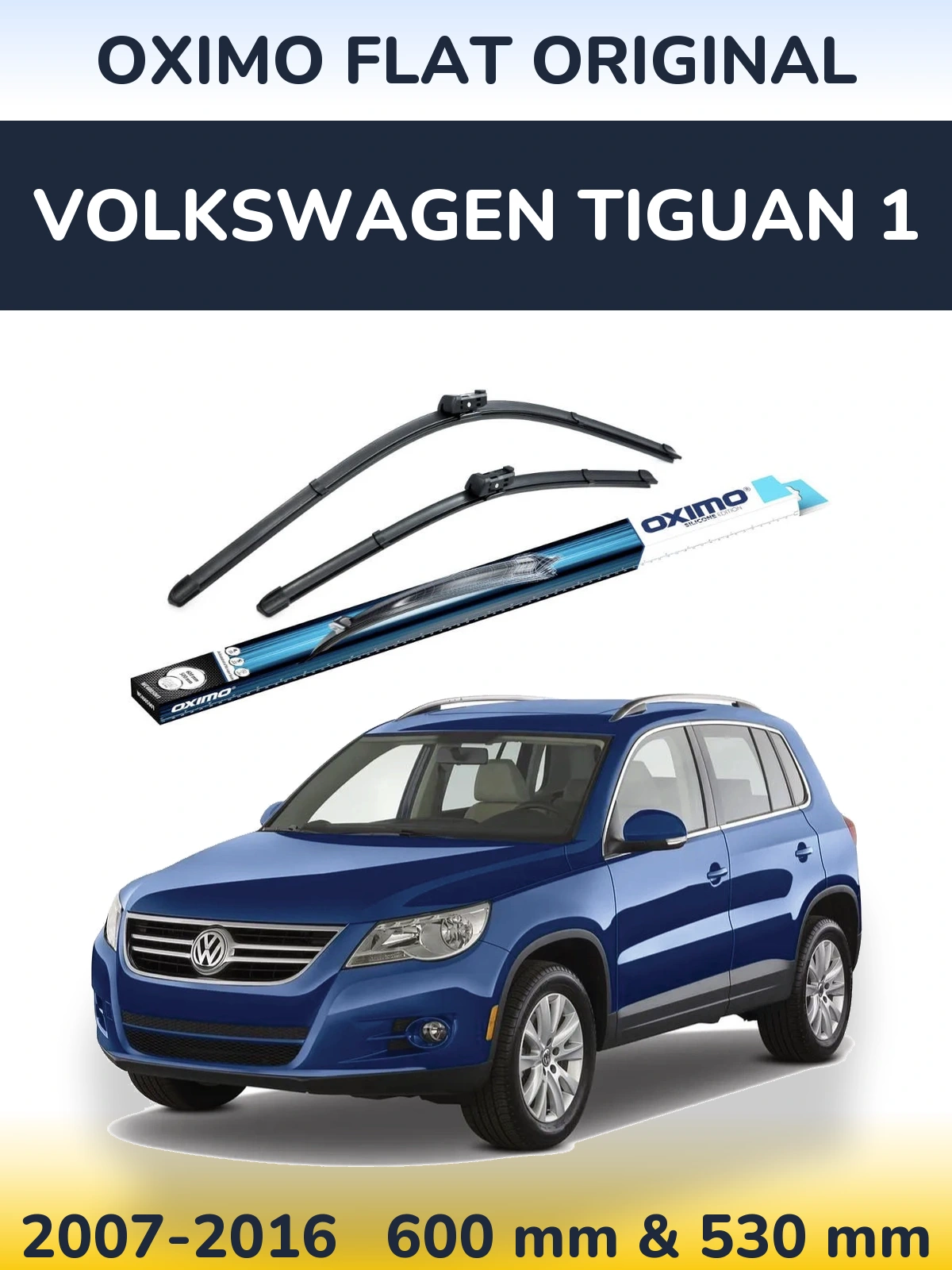 Ștergătoare Oximo Flat Original pentru Volkswagen Tiguan 1