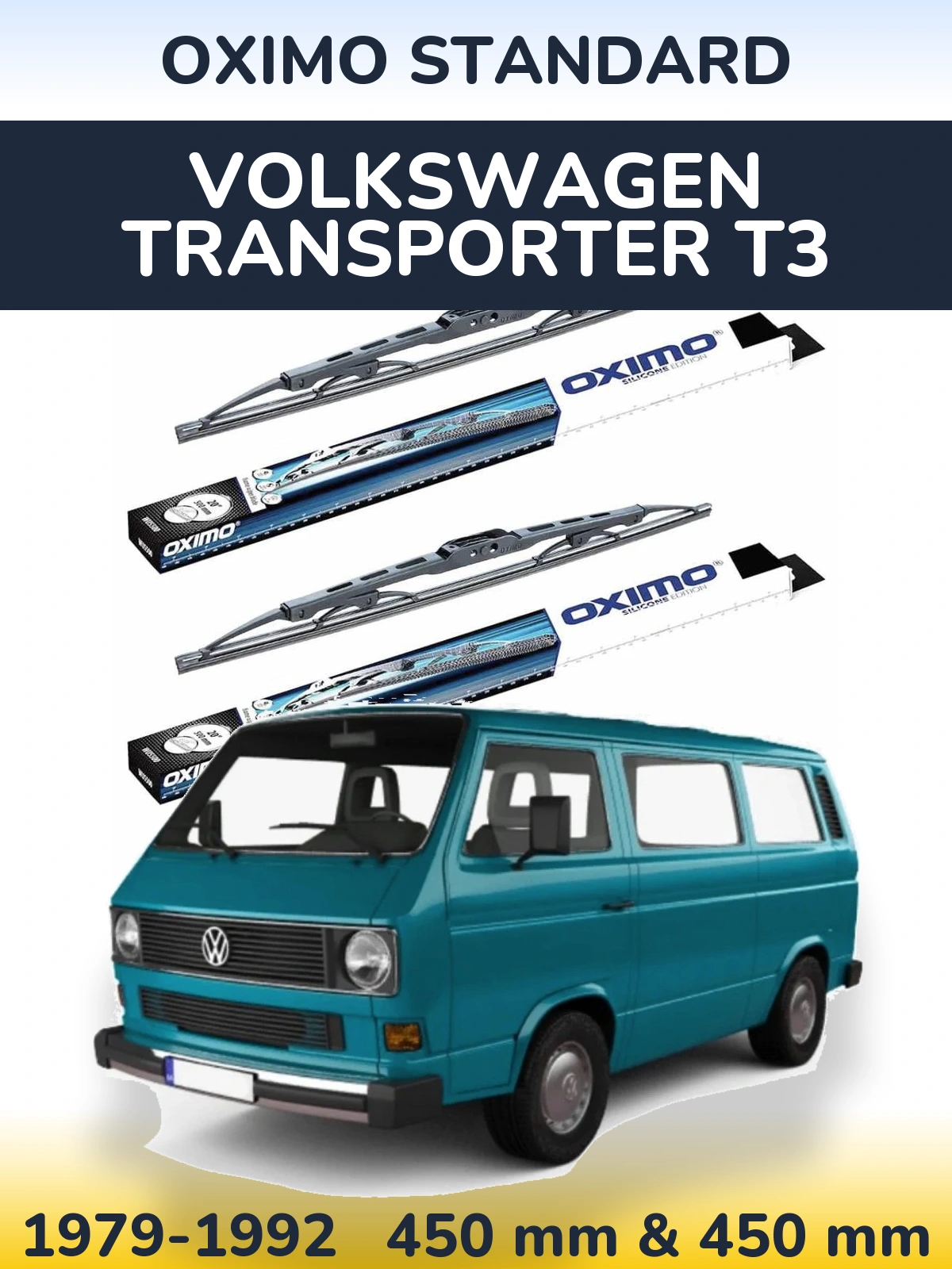 Ștergătoare Oximo Standard pentru Volkswagen Transporter T3