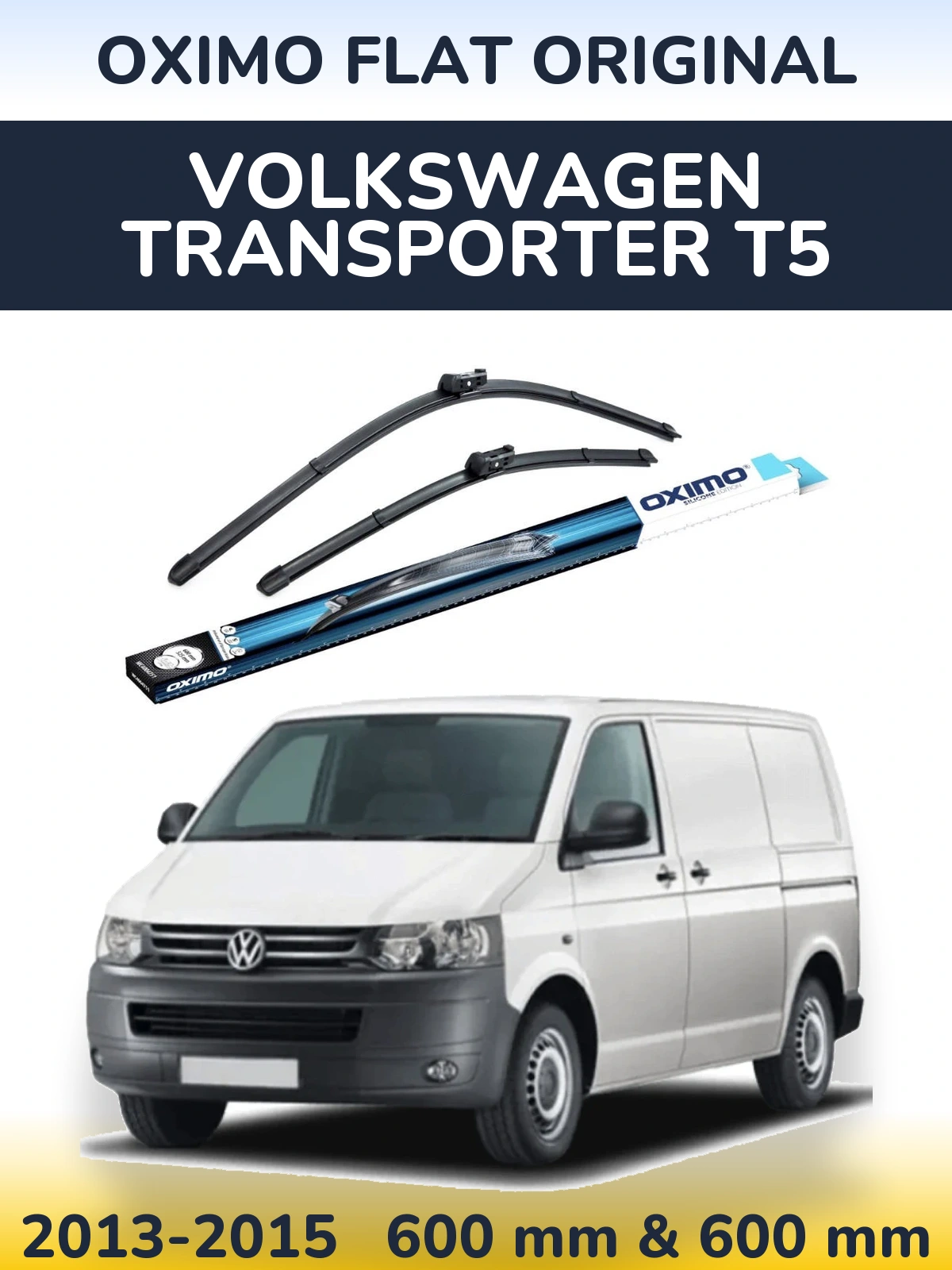 Ștergătoare Oximo Flat Original pentru Volkswagen Transporter T5
