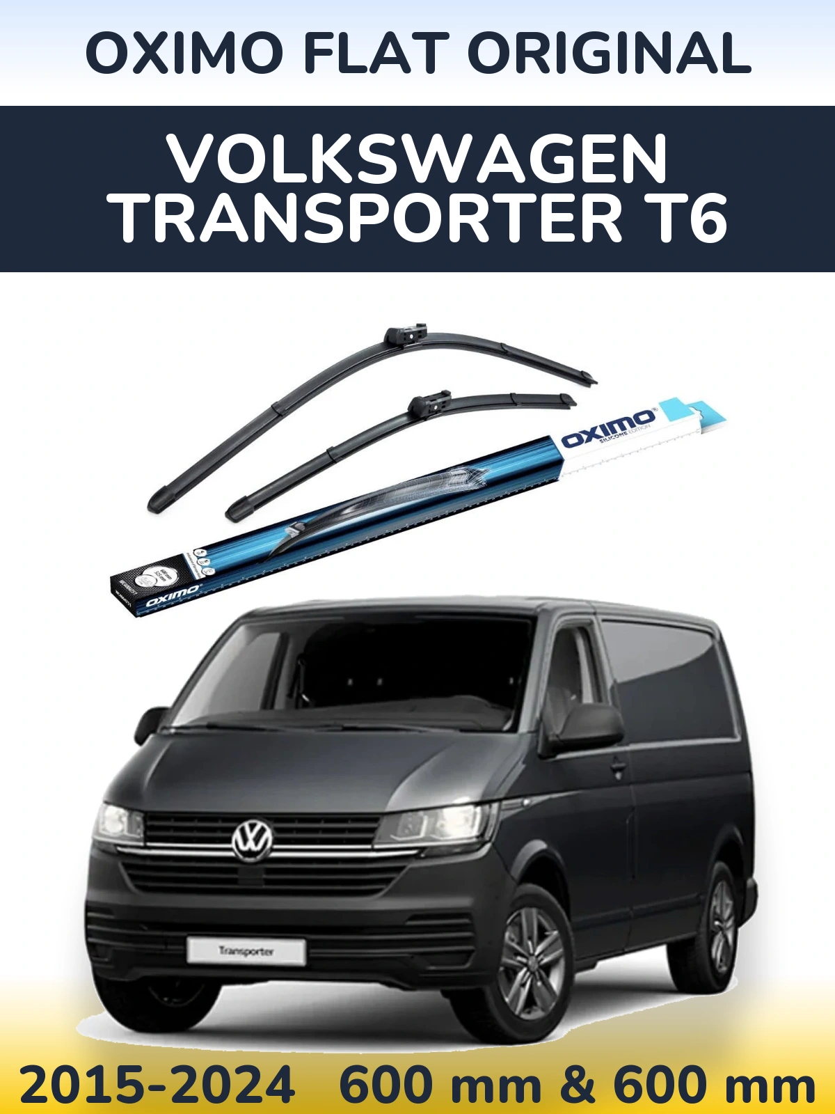 Ștergătoare Oximo Flat Original pentru Volkswagen Transporter T6
