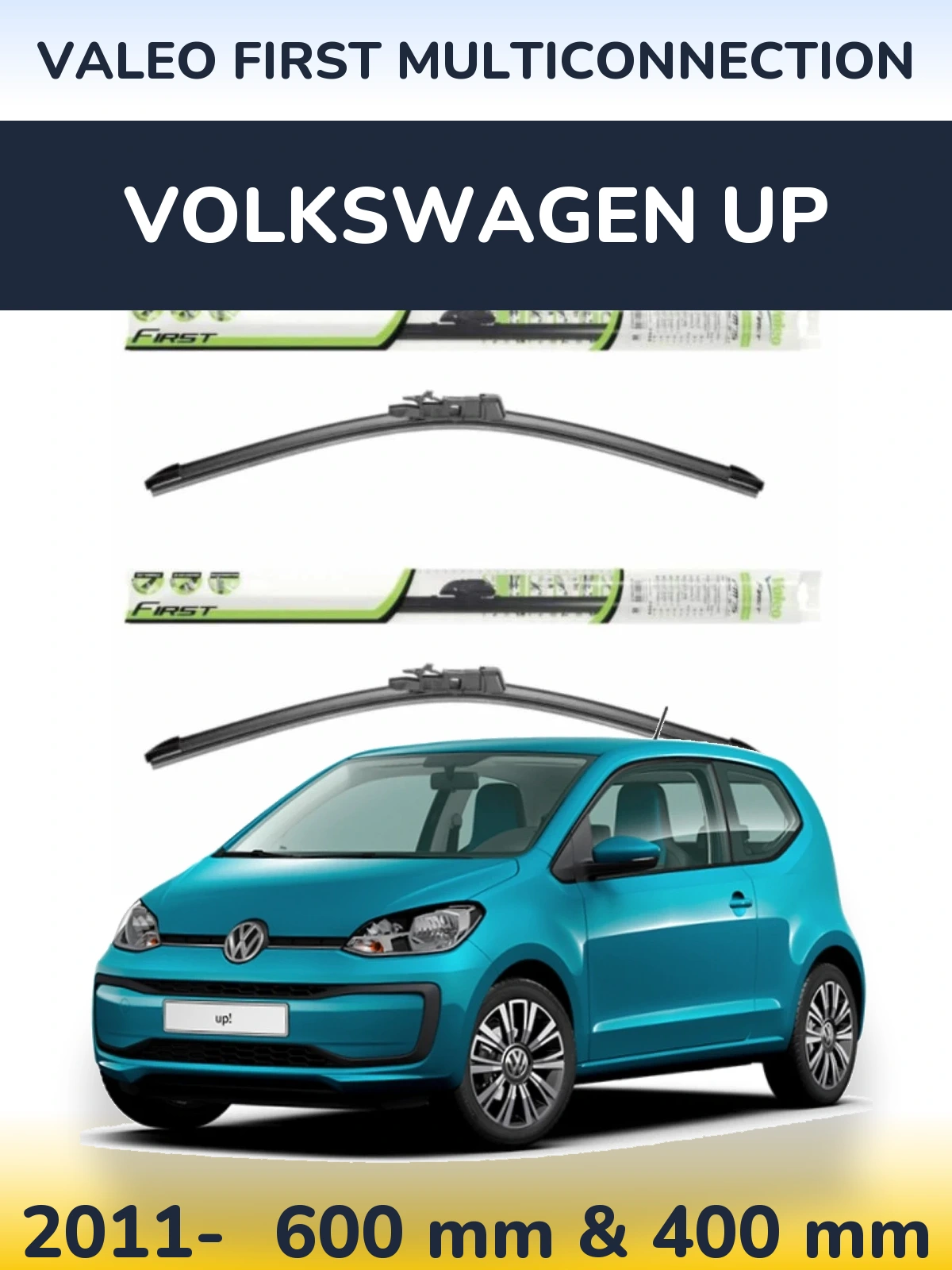 Ștergătoare Valeo First MultiConnection pentru Volkswagen Up