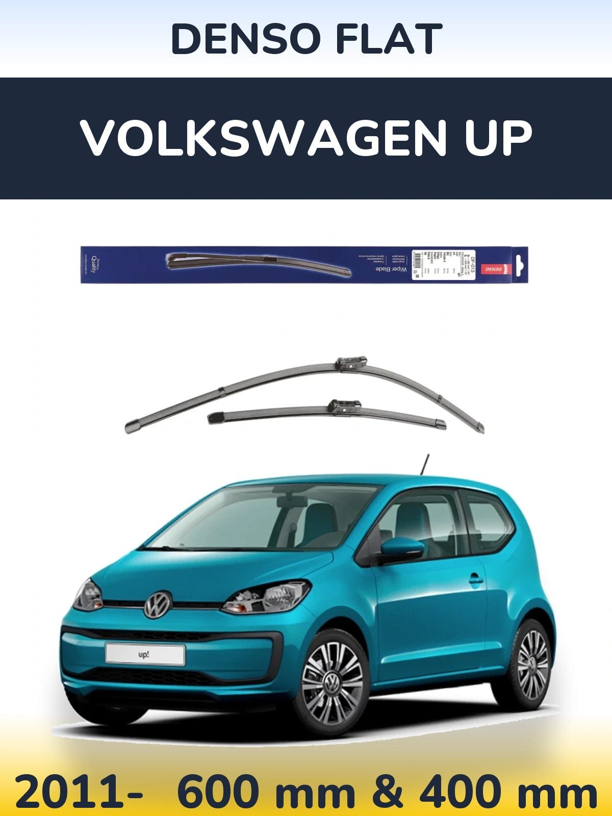 Ștergătoare Denso Flat pentru Volkswagen Up