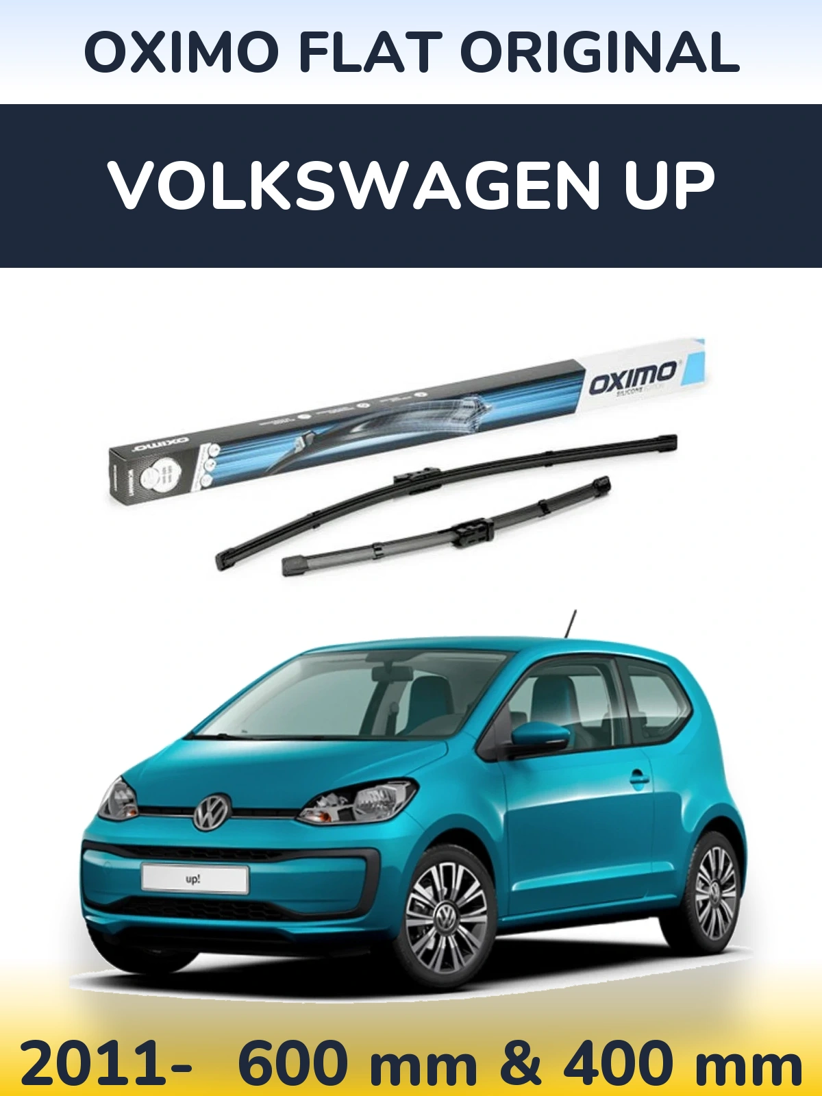Ștergătoare Oximo Flat Original pentru Volkswagen Up
