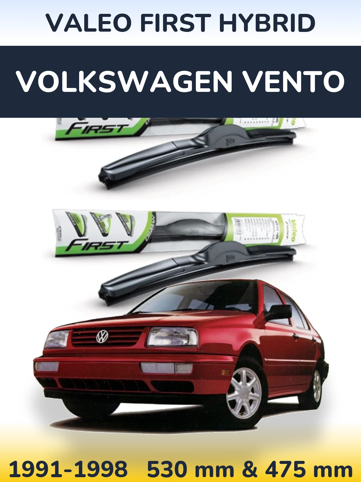 Ștergătoare Valeo First Hybrid pentru Volkswagen Vento