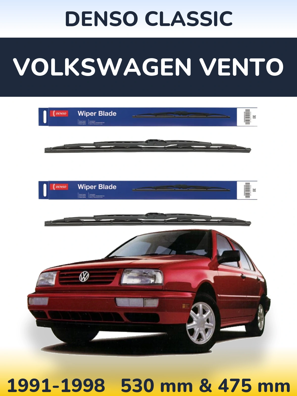 Ștergătoare Denso Classic pentru Volkswagen Vento