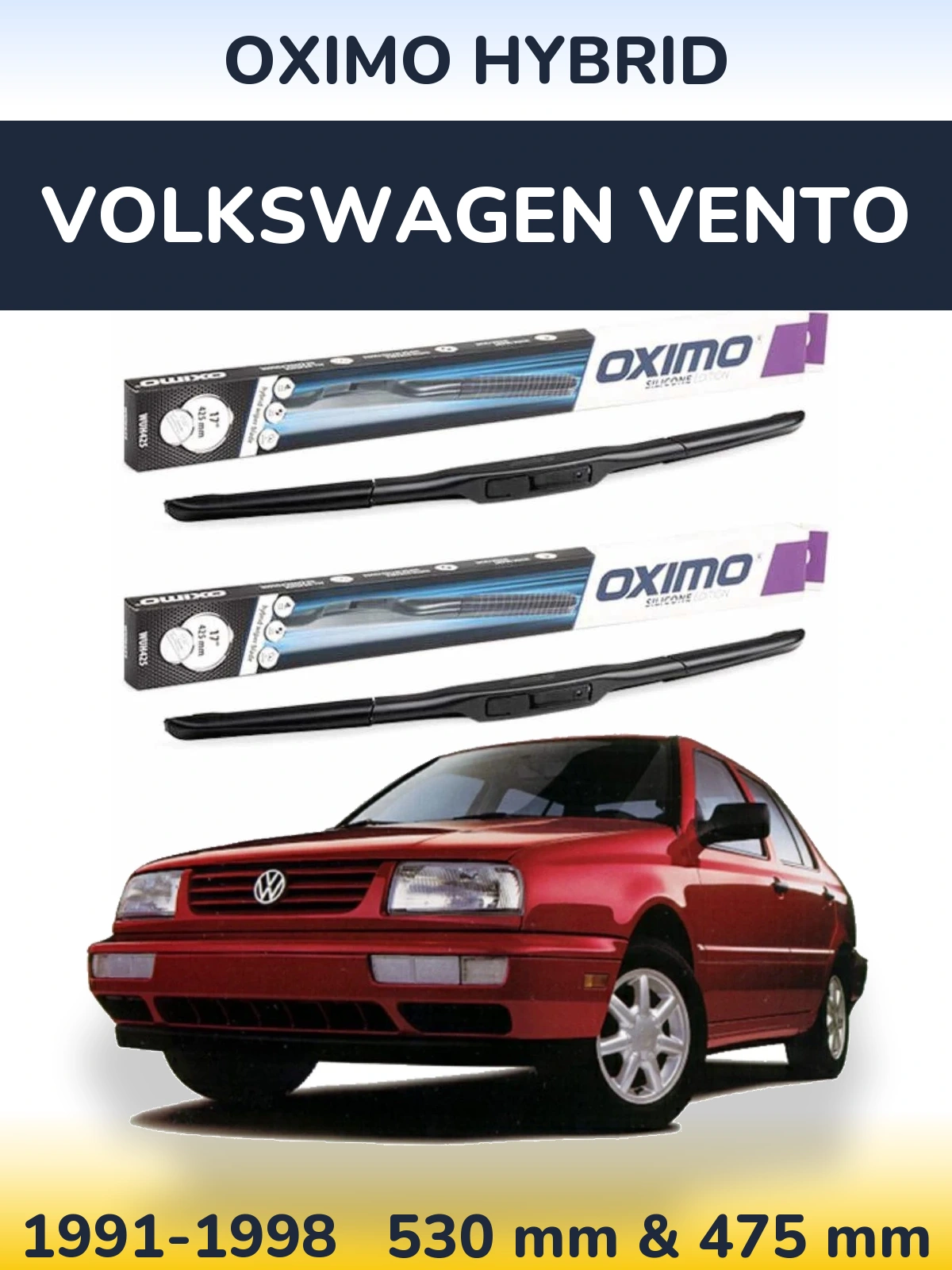 Ștergătoare Oximo Hybrid pentru Volkswagen Vento