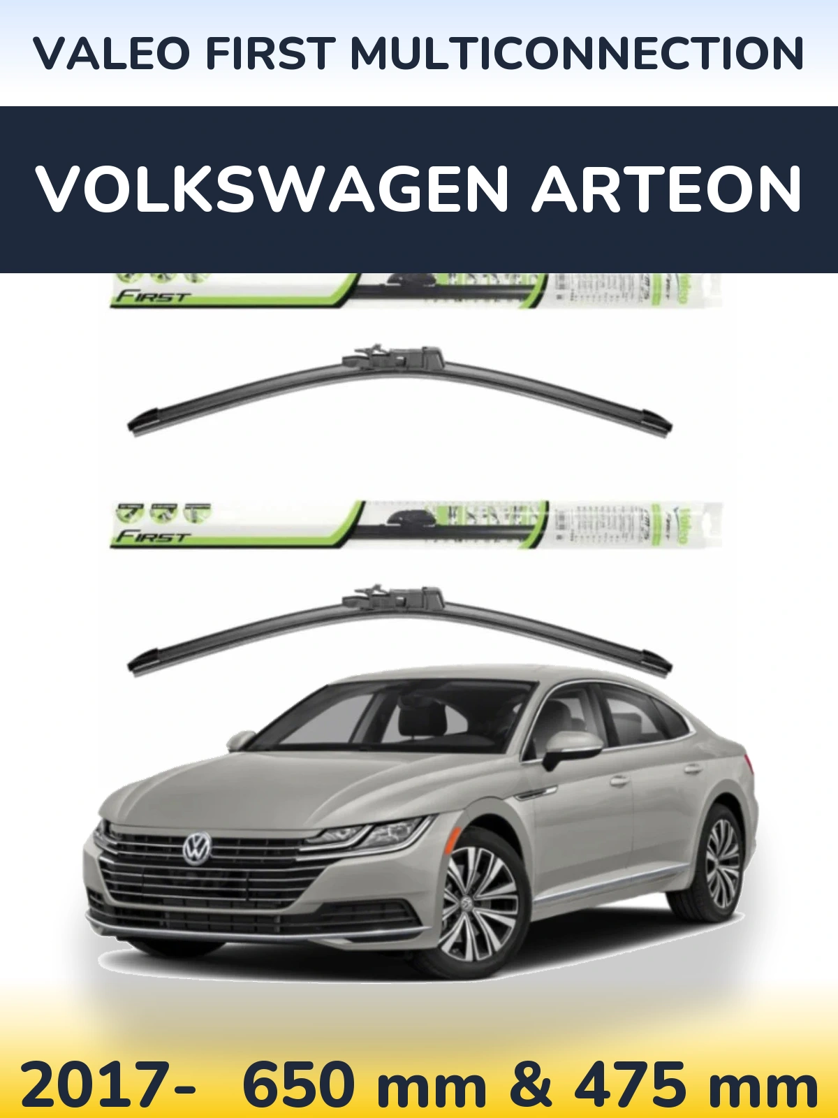 Ștergătoare Valeo First MultiConnection pentru Volkswagen Arteon