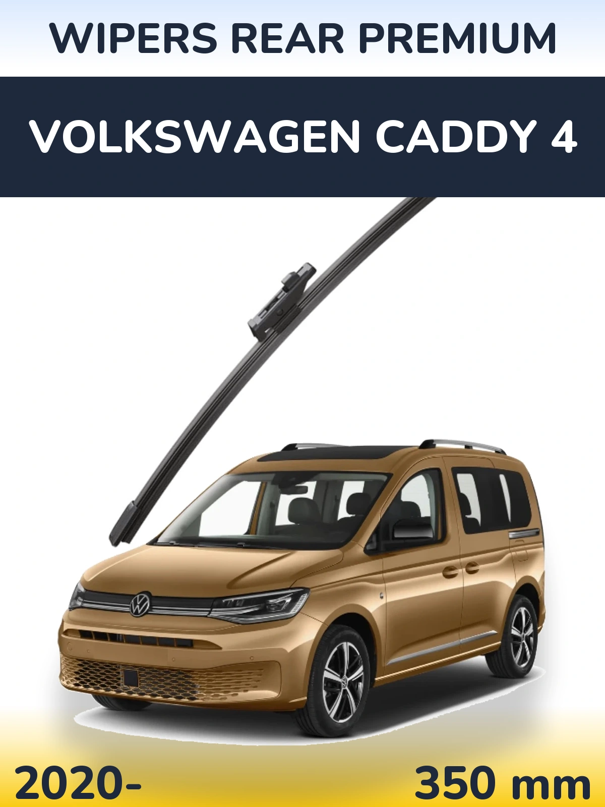 Ștergătoare WIPERS REAR PREMIUM pentru Volkswagen Caddy 4