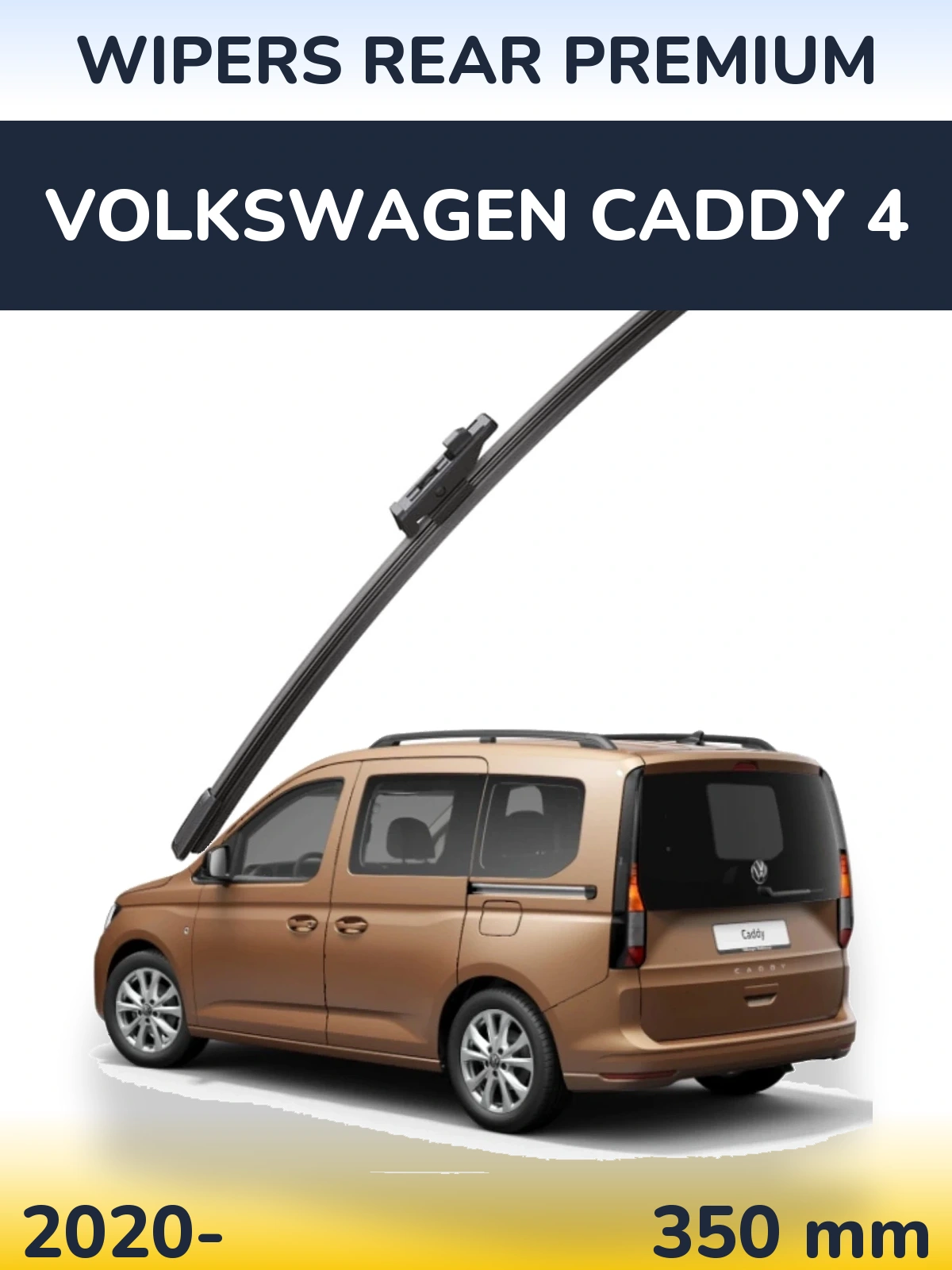 Ștergătoare WIPERS REAR PREMIUM pentru Volkswagen Caddy 4