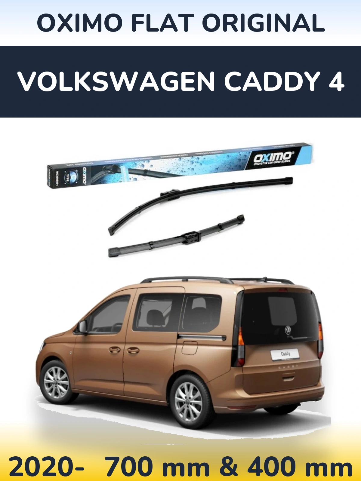 Ștergătoare Oximo Flat Original pentru Volkswagen Caddy 4