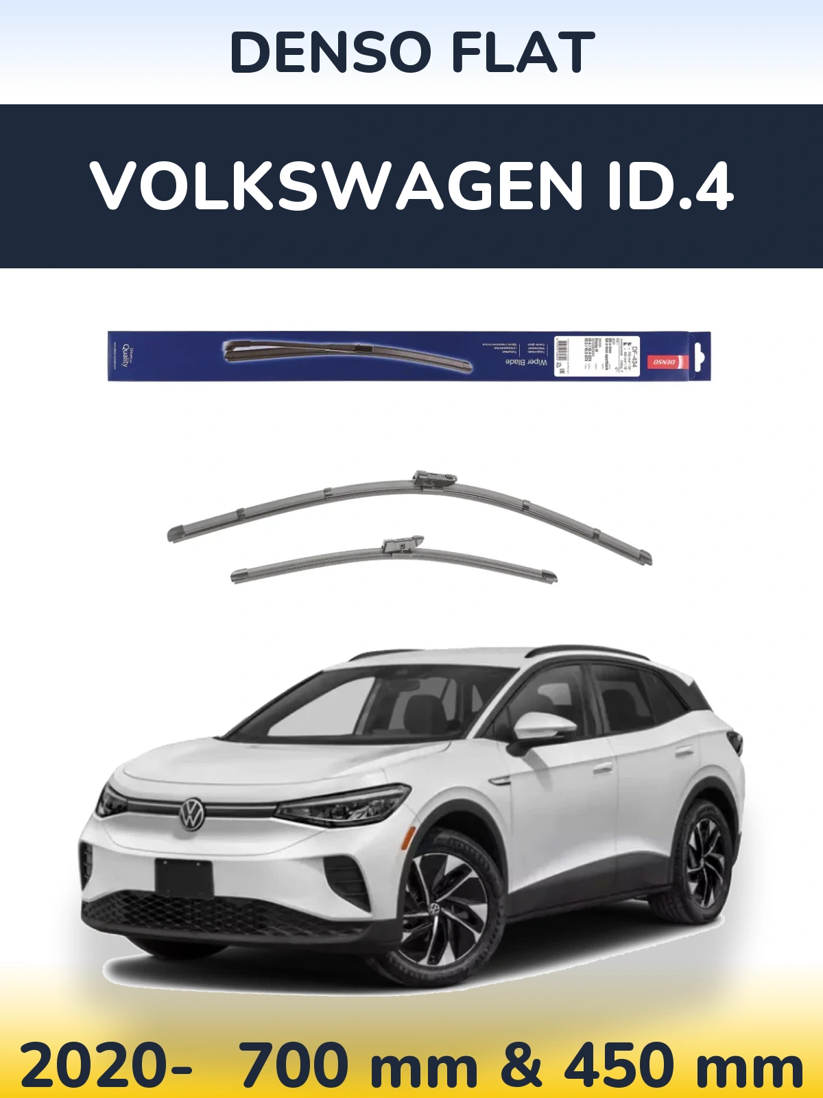 Ștergătoare Denso Flat pentru Volkswagen ID.4