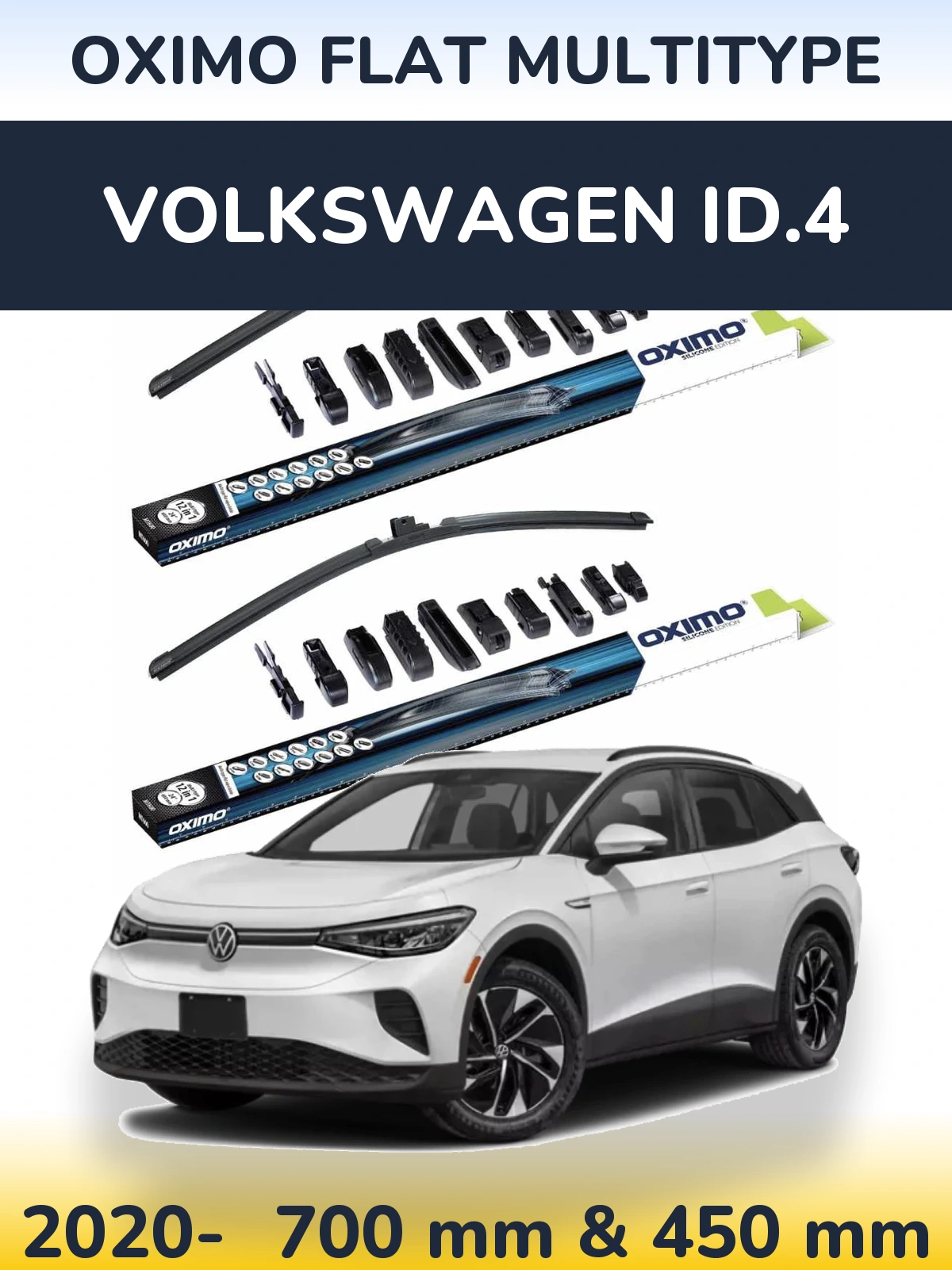 Ștergătoare Oximo Flat MultiTipe pentru Volkswagen ID.4