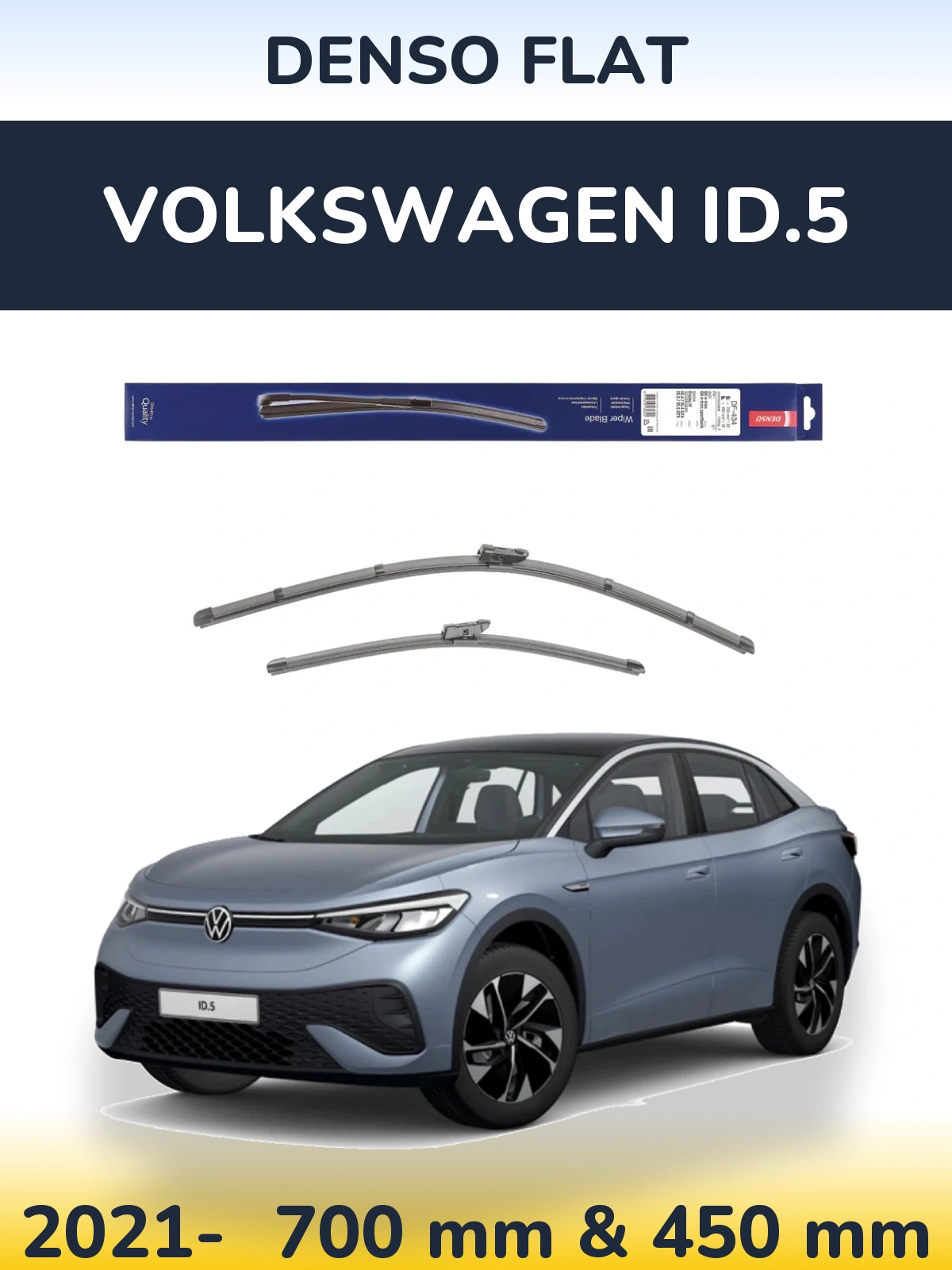 Ștergătoare Denso Flat pentru Volkswagen ID.5