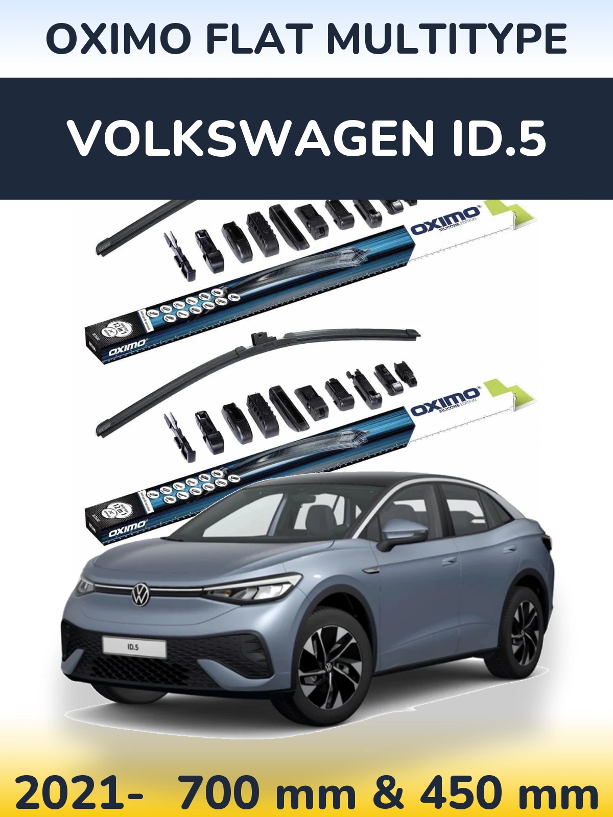 Ștergătoare Oximo Flat MultiTipe pentru Volkswagen ID.5
