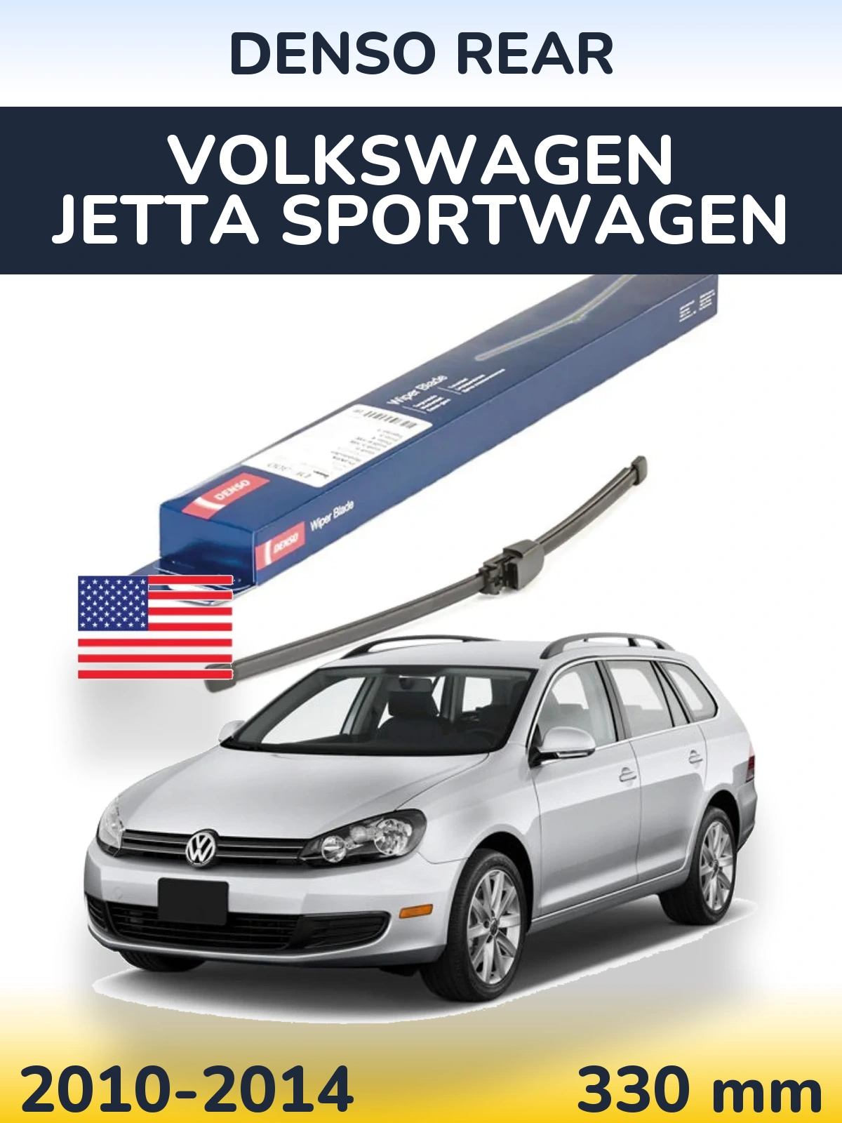 Ștergătoare Denso Rear pentru Volkswagen Jetta SportWagen