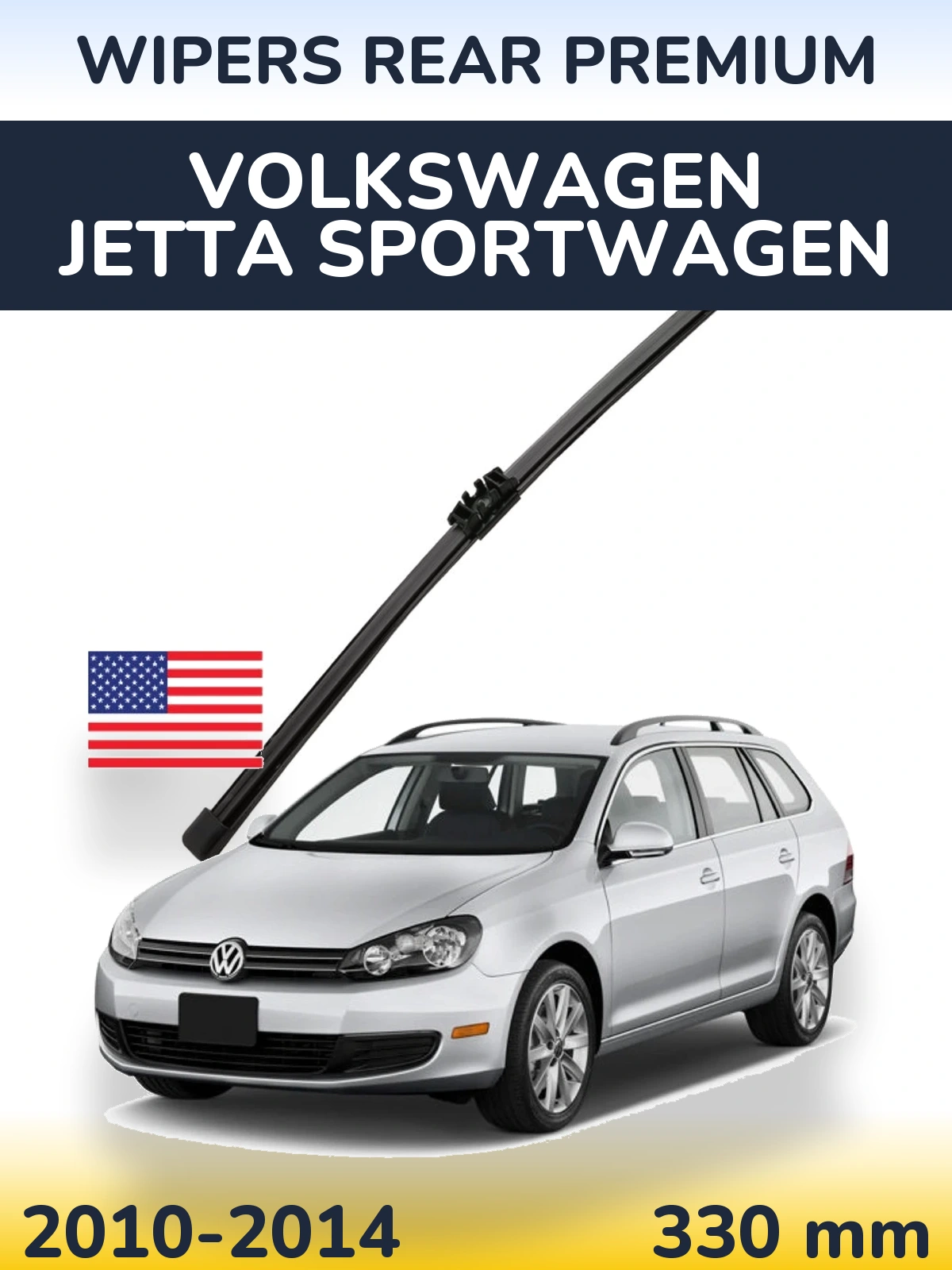 Ștergătoare WIPERS REAR PREMIUM pentru Volkswagen Jetta SportWagen