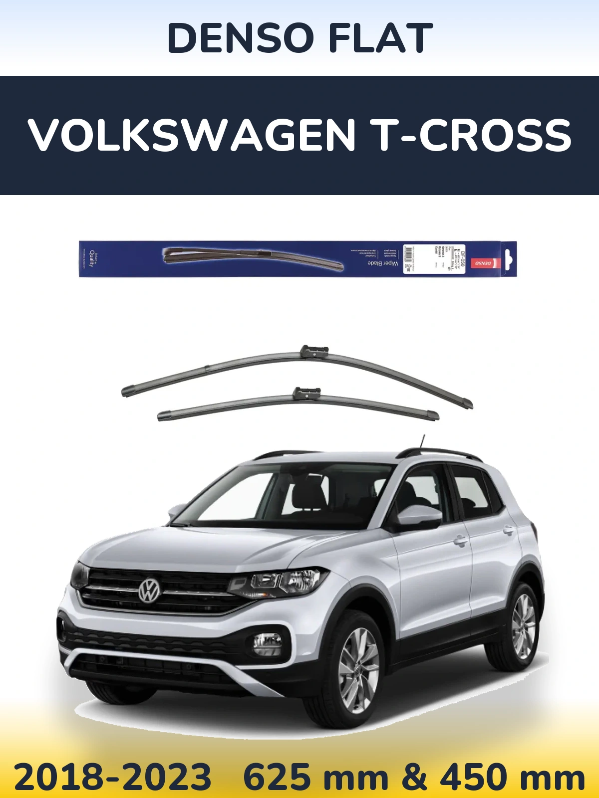 Ștergătoare Denso Flat pentru Volkswagen T-Cross